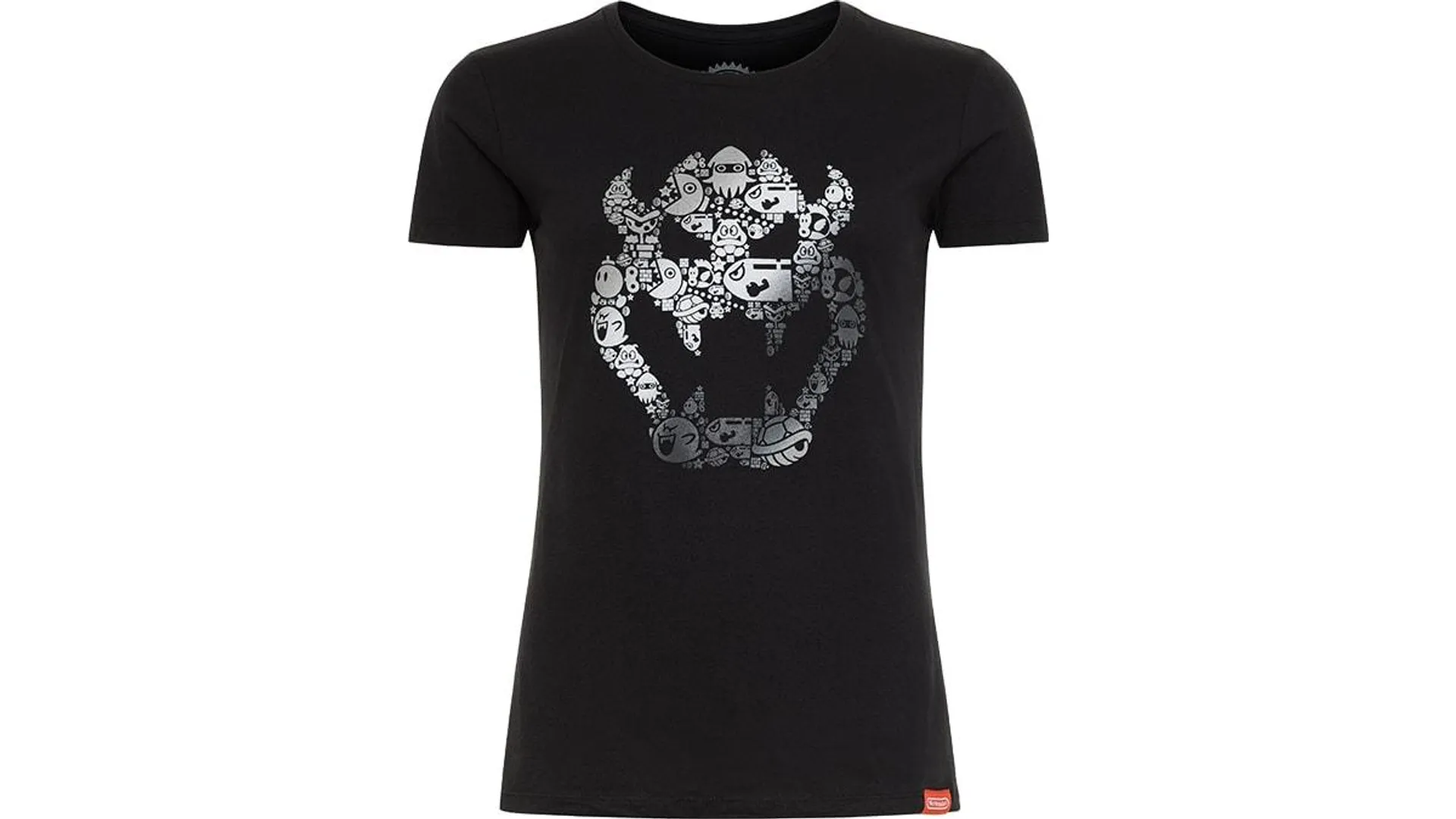 Super Mario™ - Bowser™ Icons T-Shirt (Women's Cut)