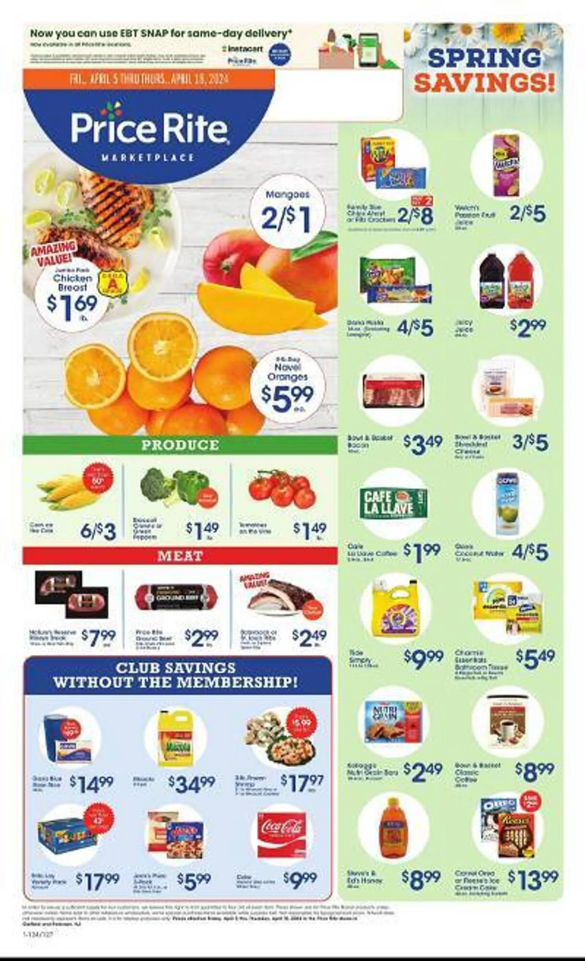 Weekly ad Price Rite Weekly Ad from April 5 to April 18 2024 - Page 1