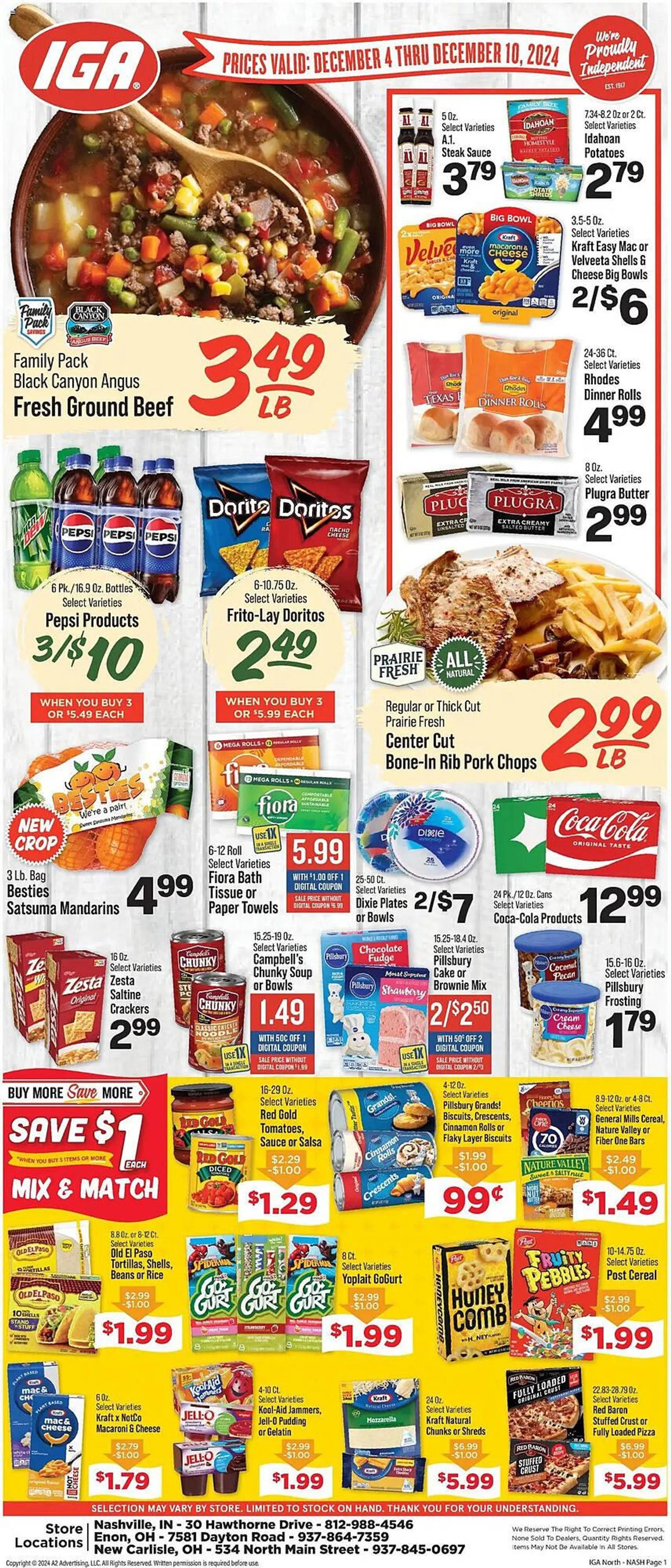 IGA Weekly Ad - 1