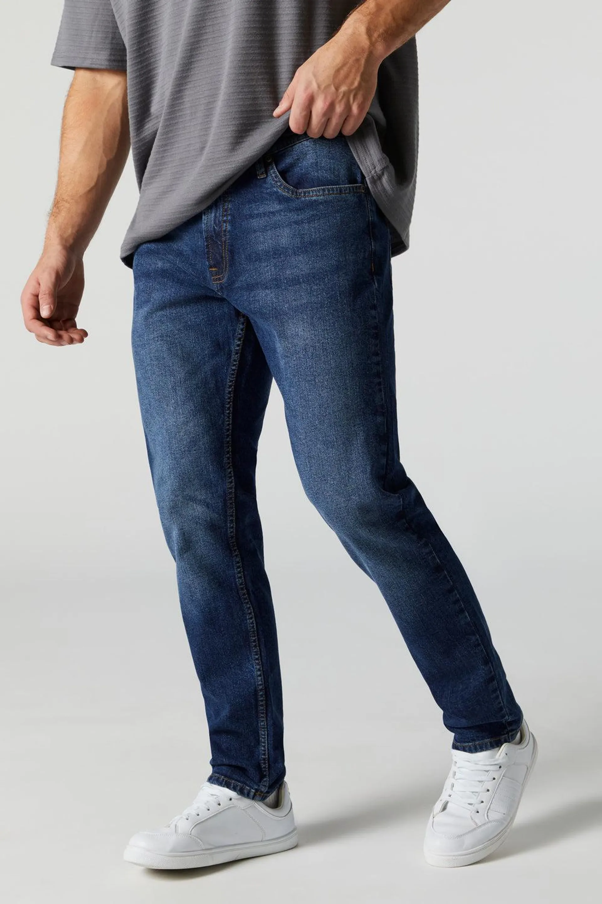 Dark Wash Athletic Jean