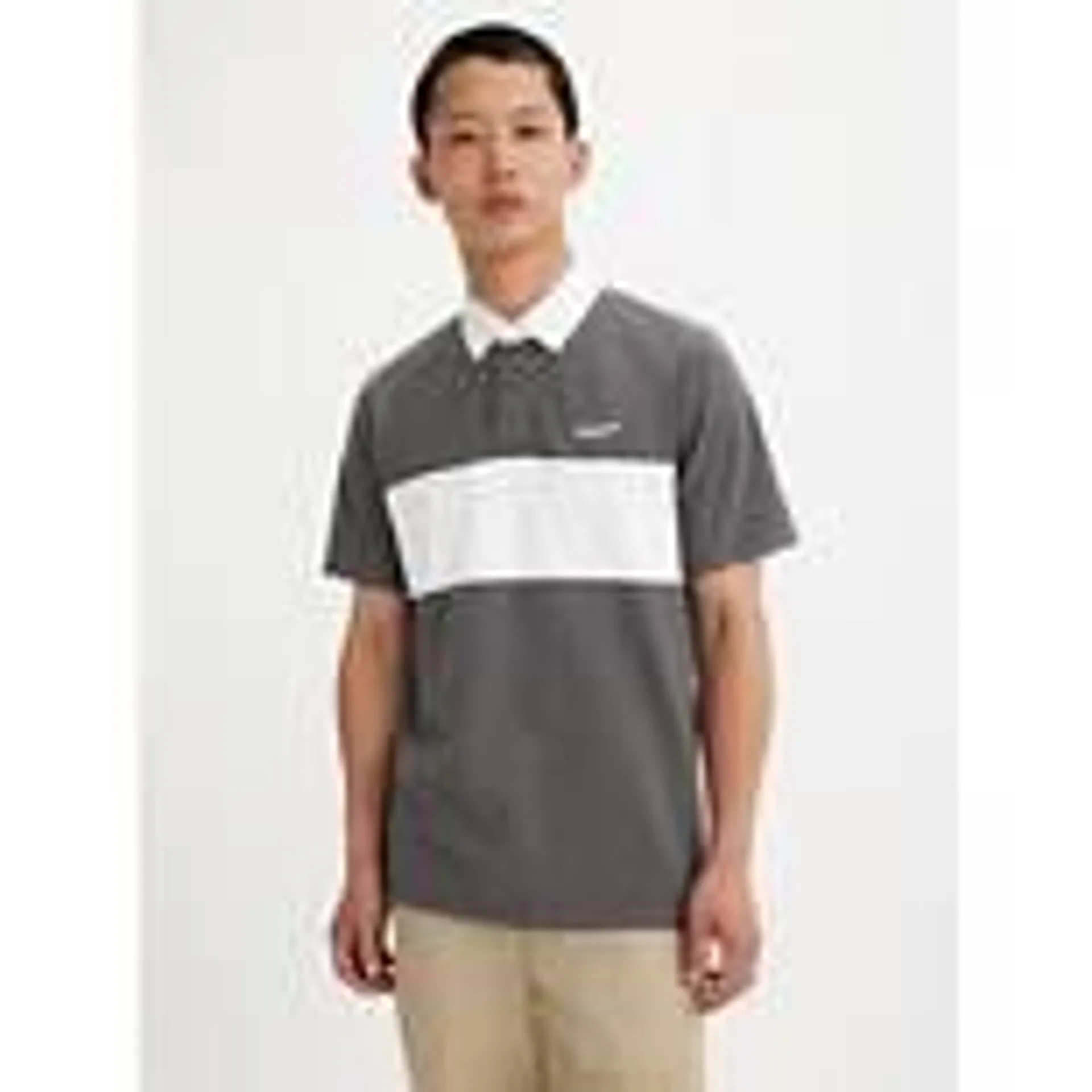 Short Sleeve Union Blocked Rugby Shirt
