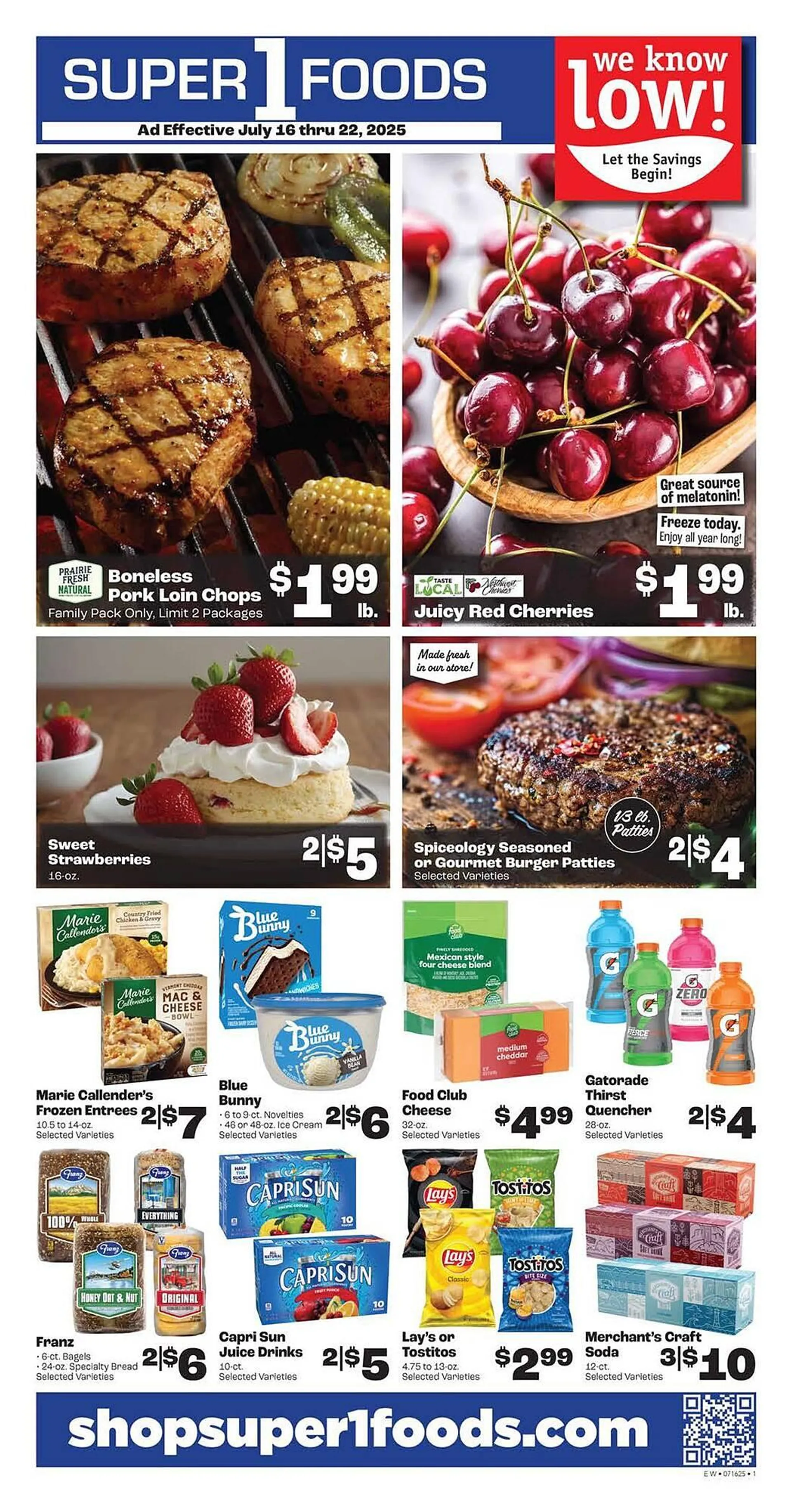 Weekly ad Rosauers Weekly Ad from July 17 to July 22 2025 - Page 1