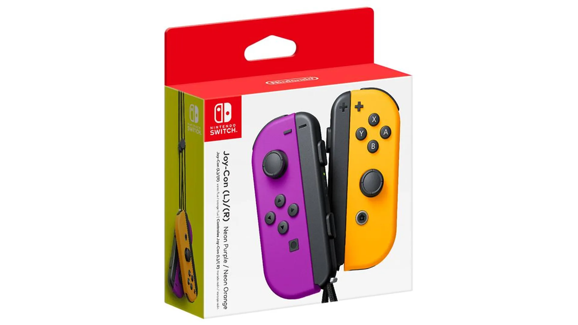 Joy-Con™ (L)/(R) Neon Purple/Neon Orange