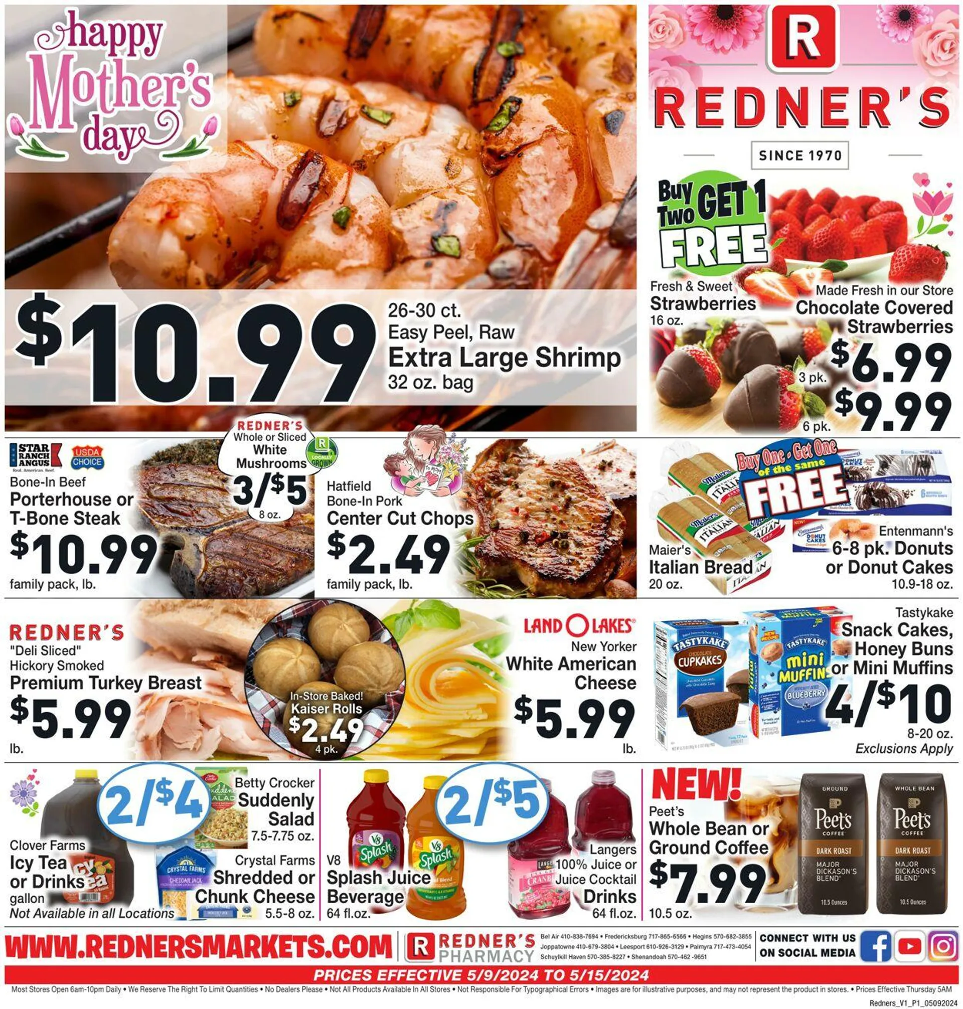 Redner’s Warehouse Market Current weekly ad - 1