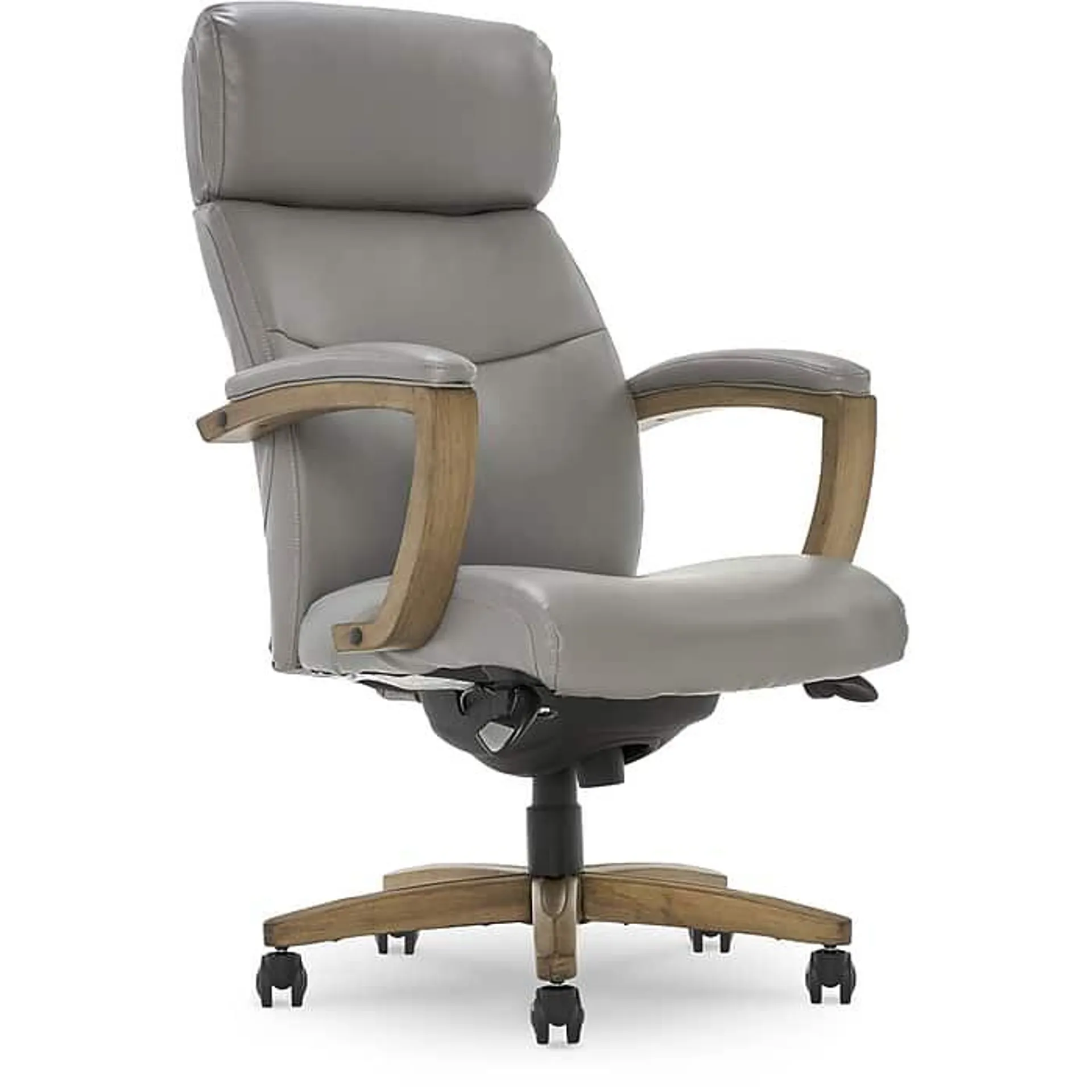 La-Z-Boy Greyson Ergonomic Bonded Leather Swivel Executive Chair,