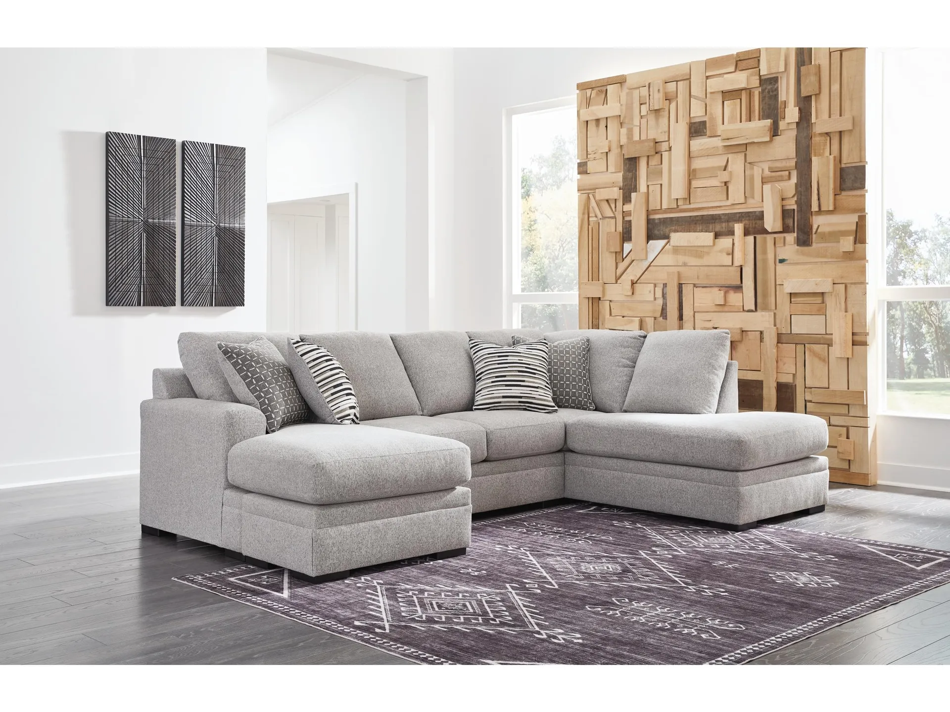 Bresslyn Place 2-Piece Next-Gen Nuvella™ Performance Fabric Sectional with Chaise