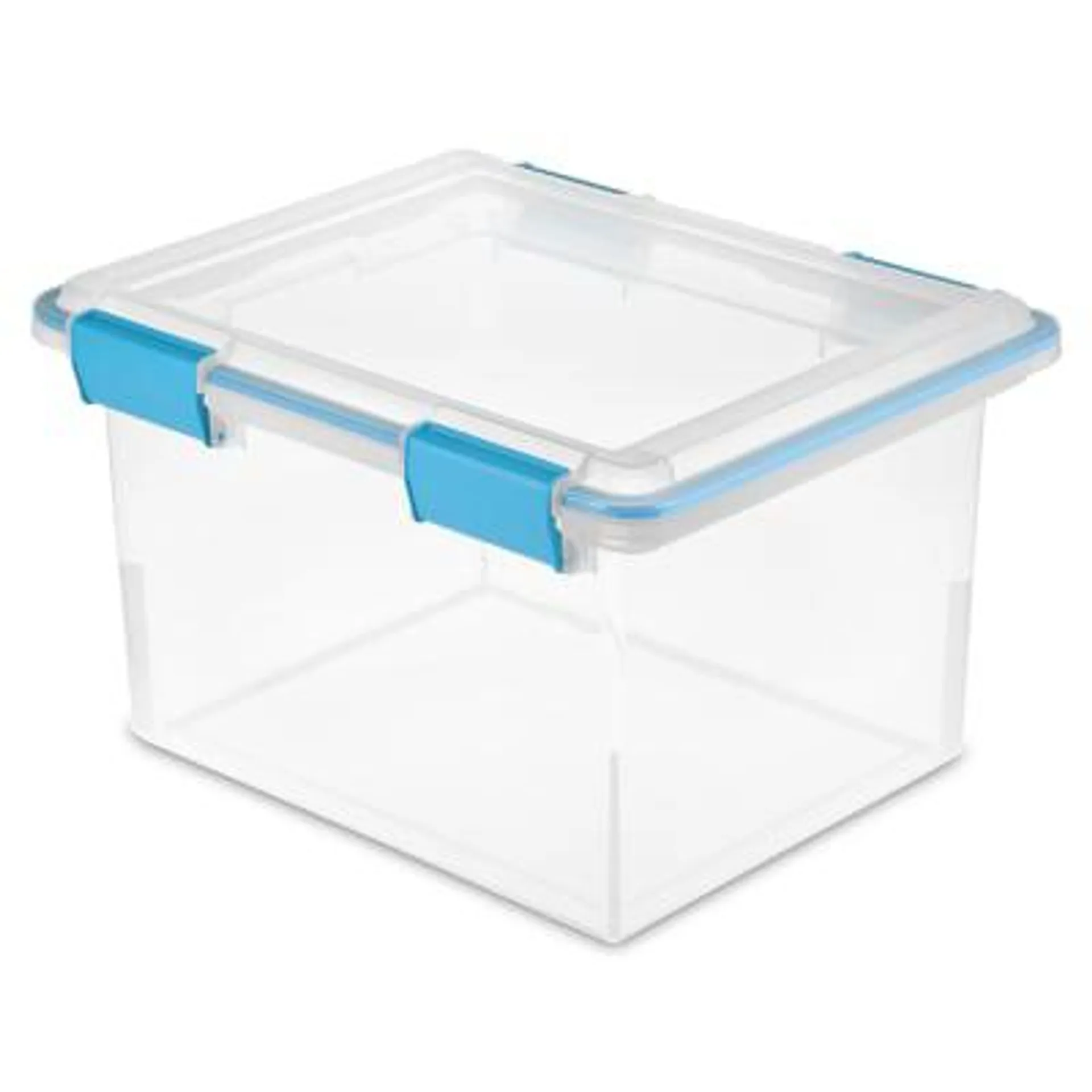 Sterilite 32 qt Clear Latching Gasket Box