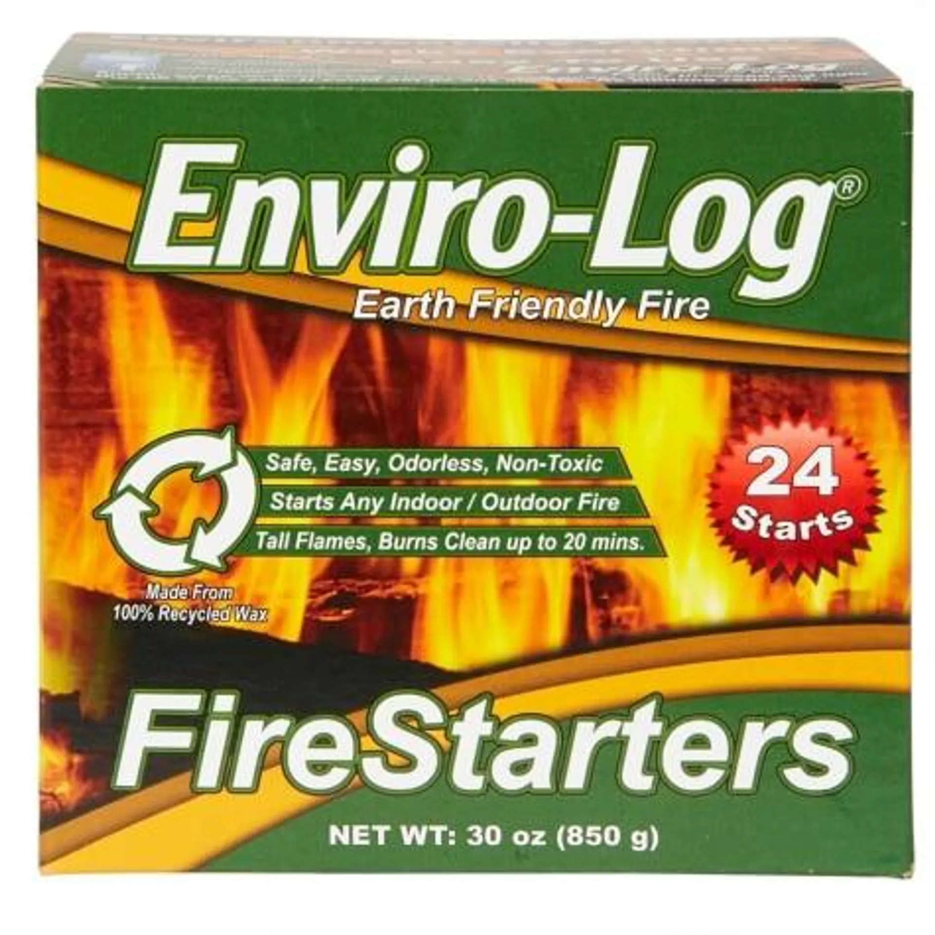 Enviro-Log Fire Starters, 24 Count