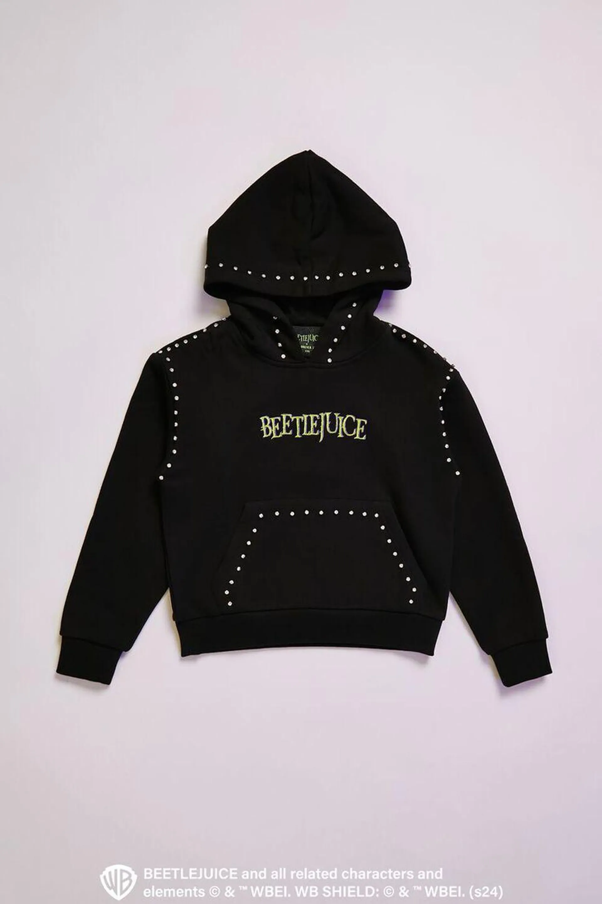 Girls Beetlejuice Beetlejuice Rhinestone Hoodie (Kids)