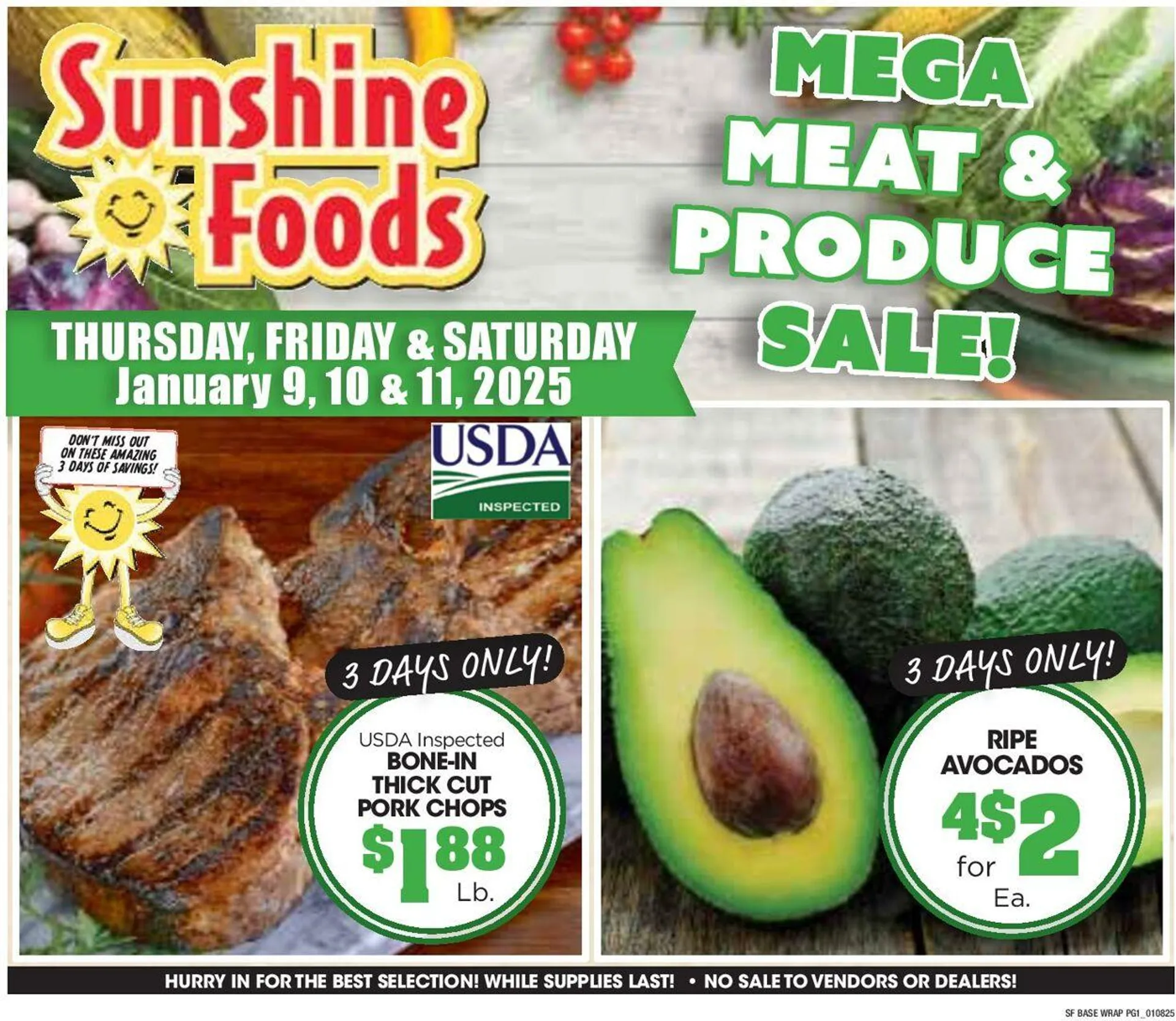 Weekly ad Sunshine Foods from January 8 to January 14 2025 - Page 9