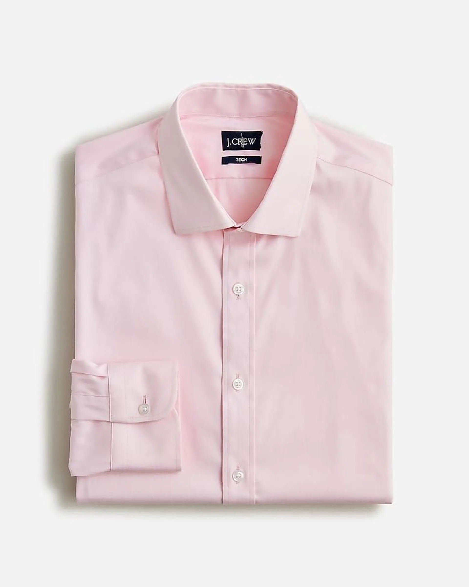 Bowery performance stretch dress shirt with spread collar