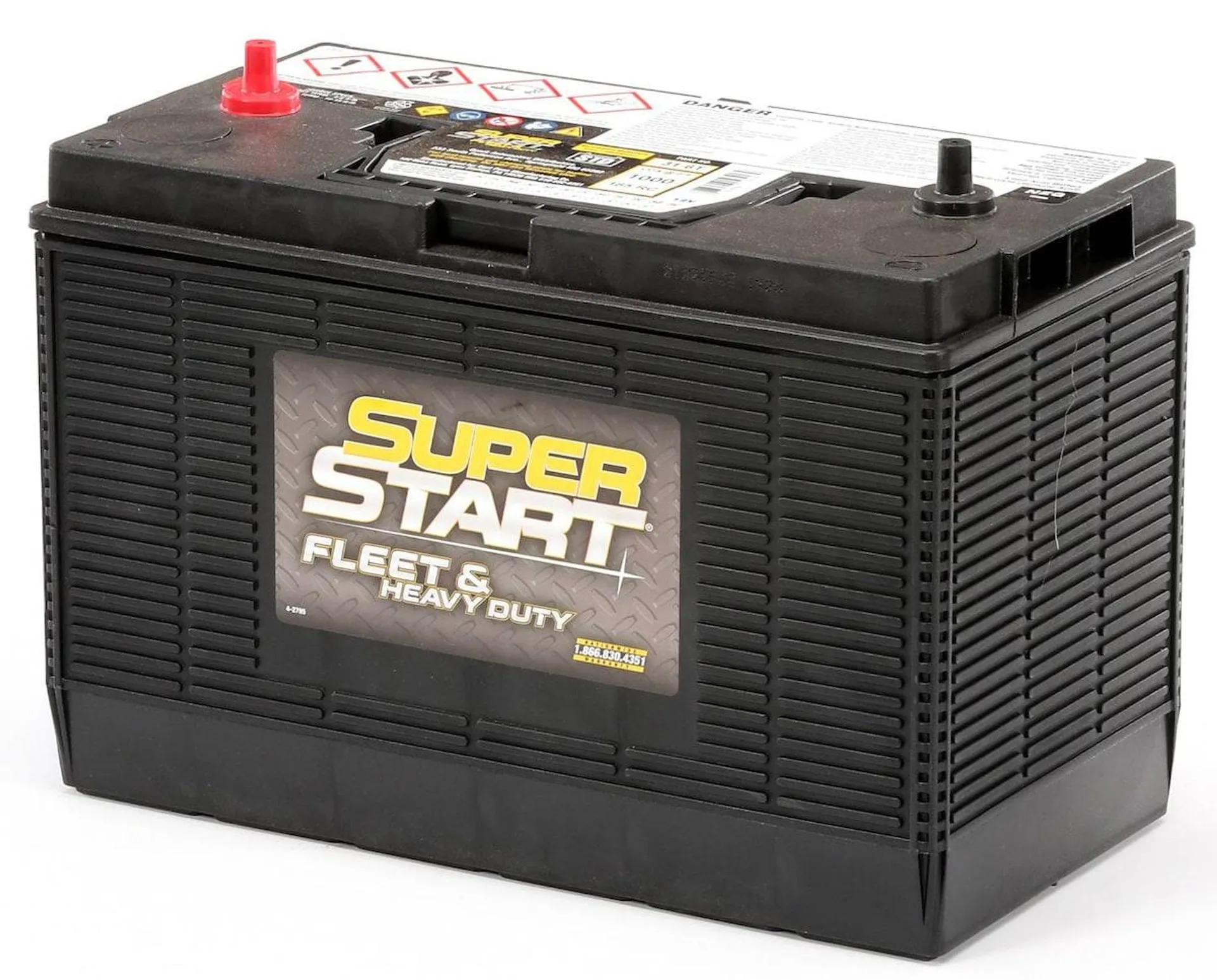 Super Start Fleet & Heavy Duty Standard Flooded Threaded Post Battery Group Size 31 - 31-6T