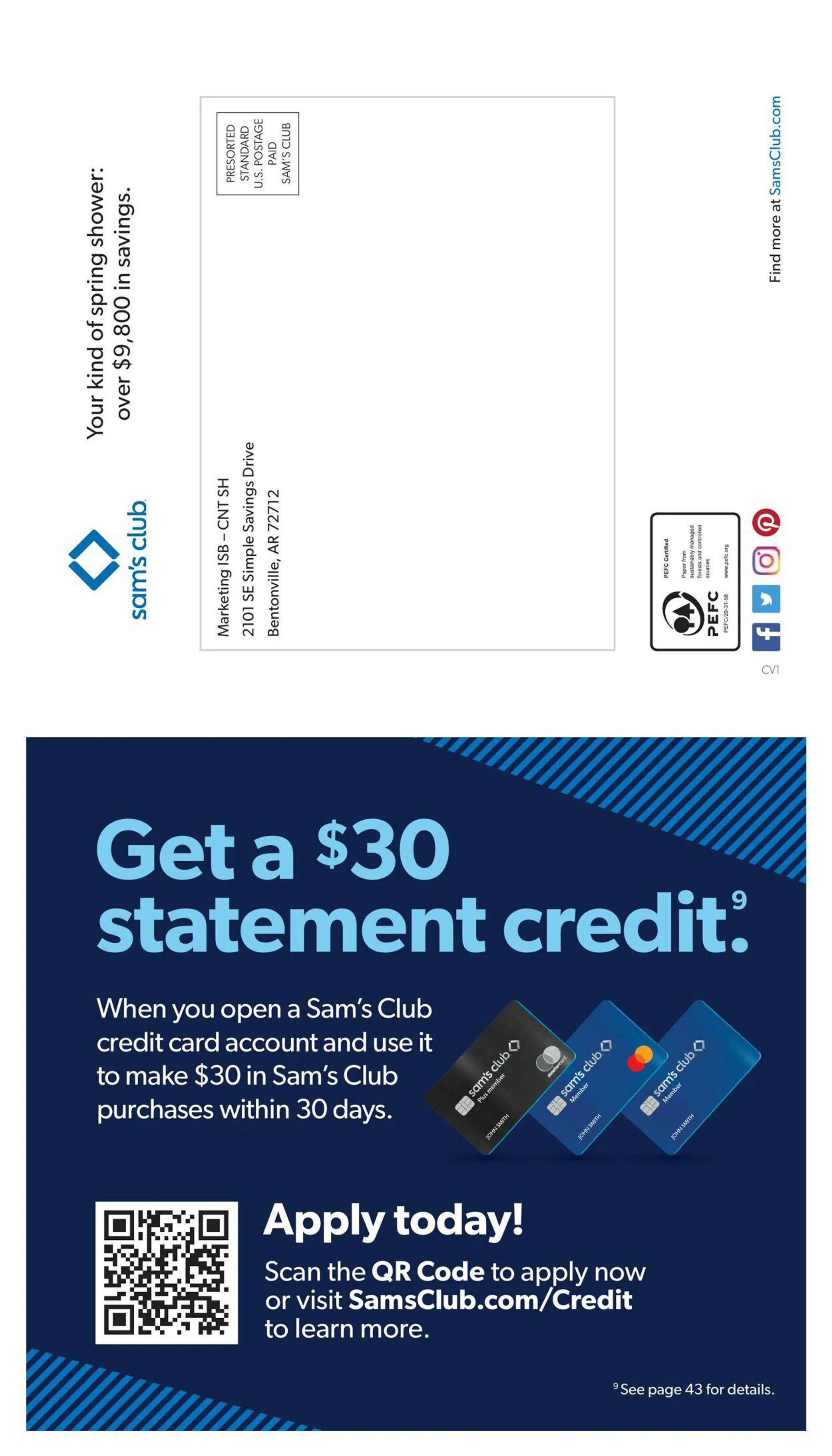 Weekly ad Sam's Club Current weekly ad from March 11 to April 7 2024 - Page 44