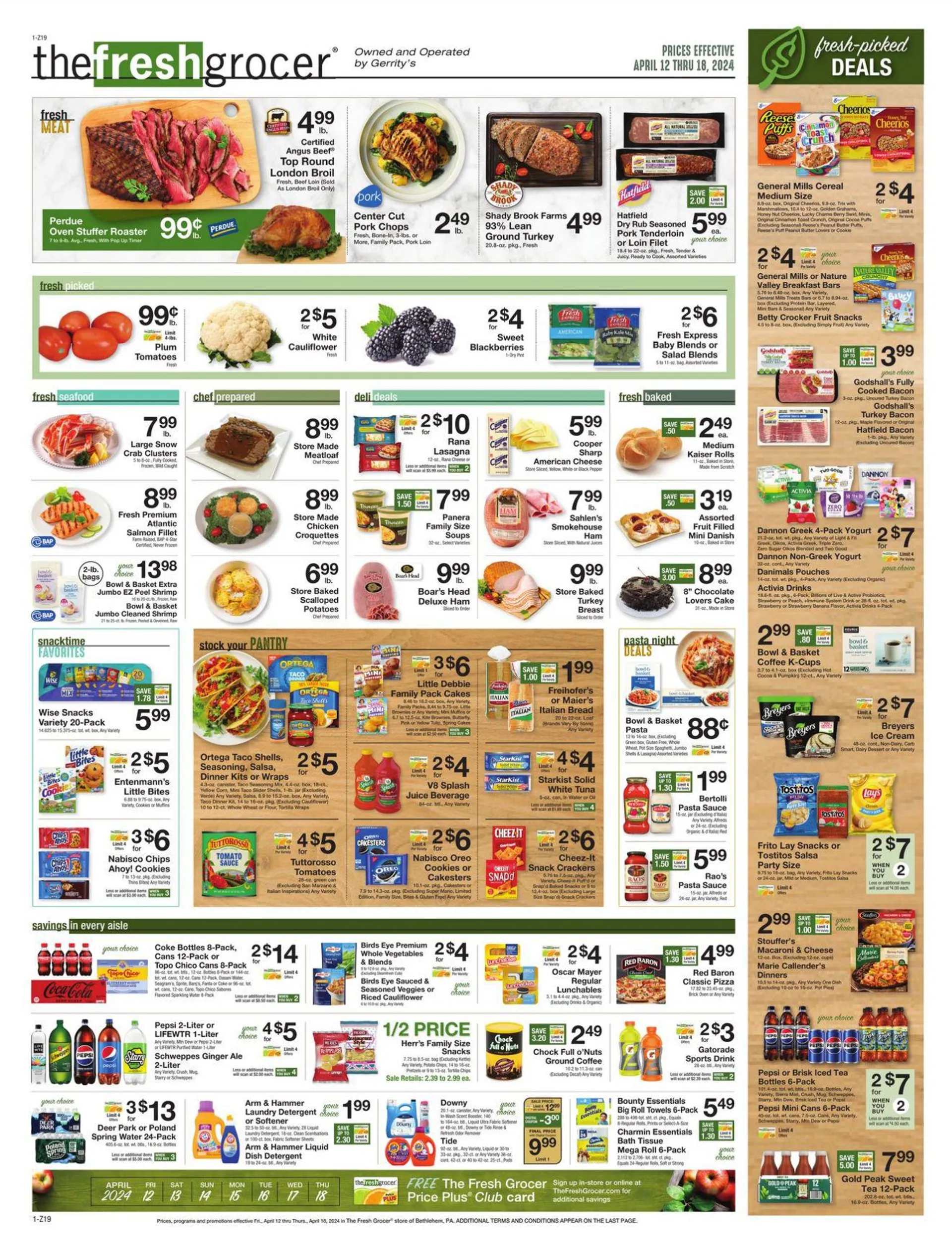 Weekly ad Gerrity's Supermarkets Current weekly ad from April 12 to April 18 2024 - Page 