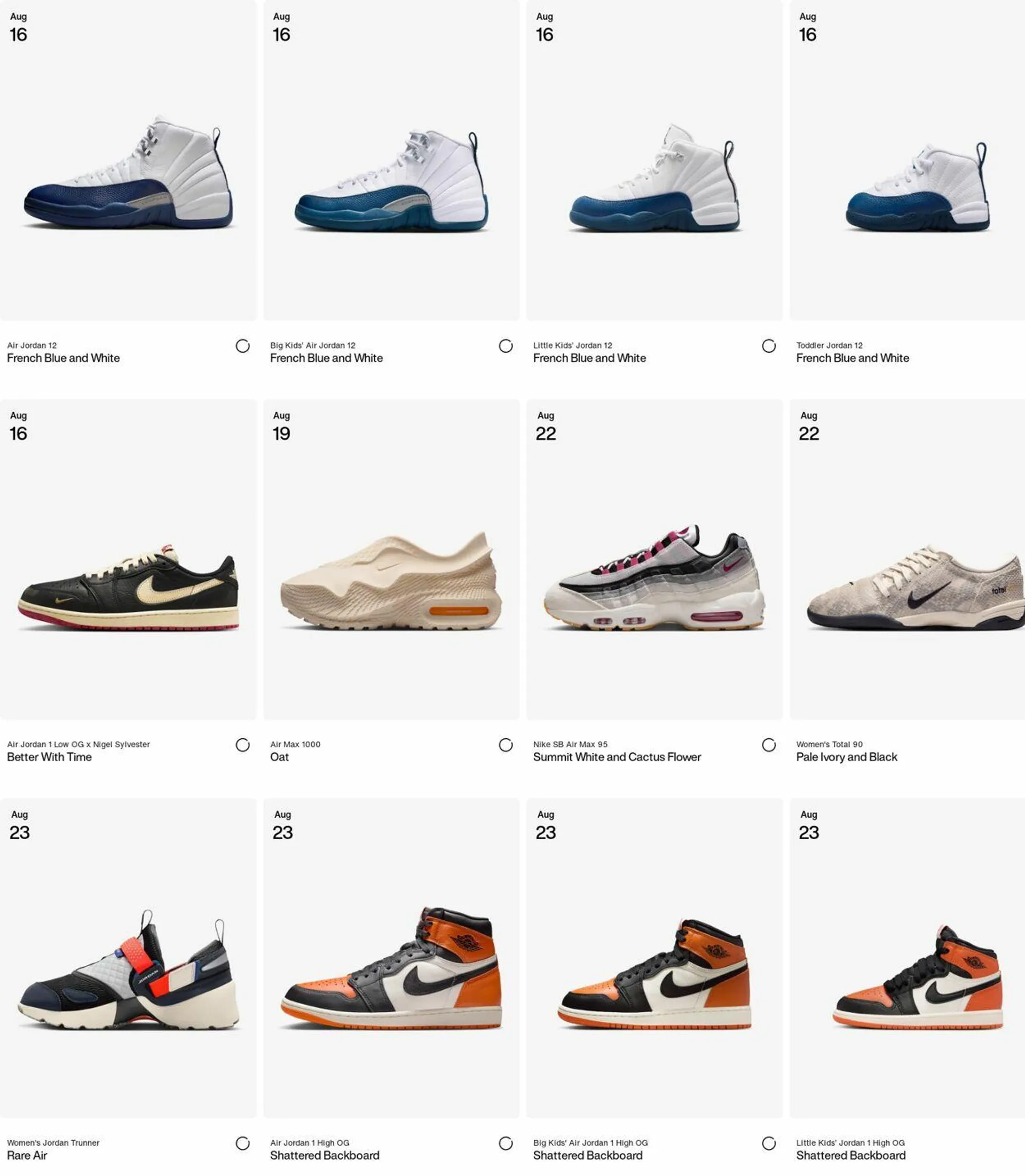 Weekly ad Nike from August 11 to August 20 2025 - Page 1