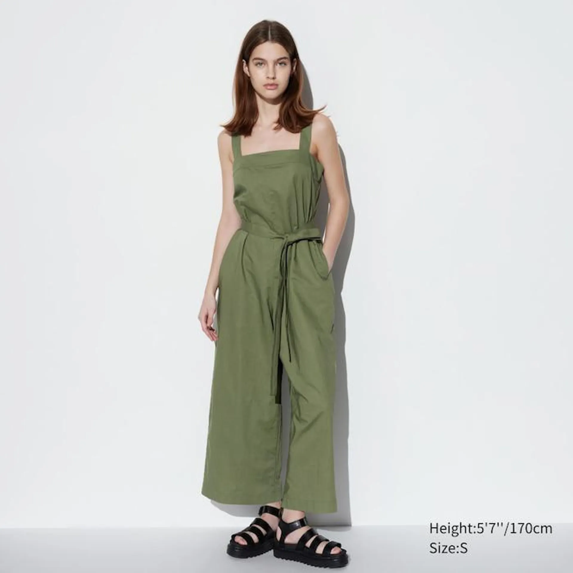 Linen Blend Jumpsuit