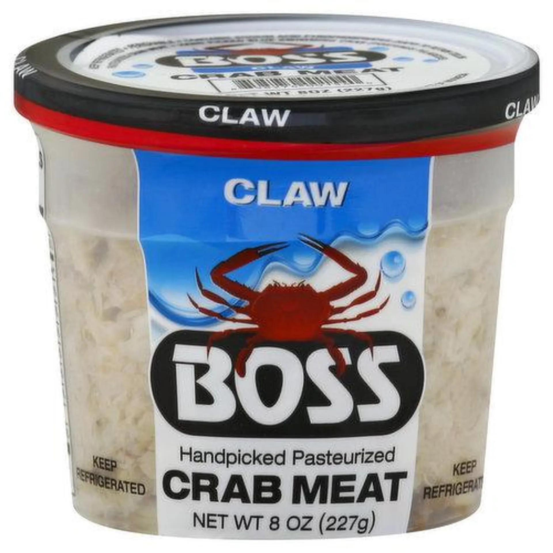 Boss Crab Meat, Claw - 8 Ounce