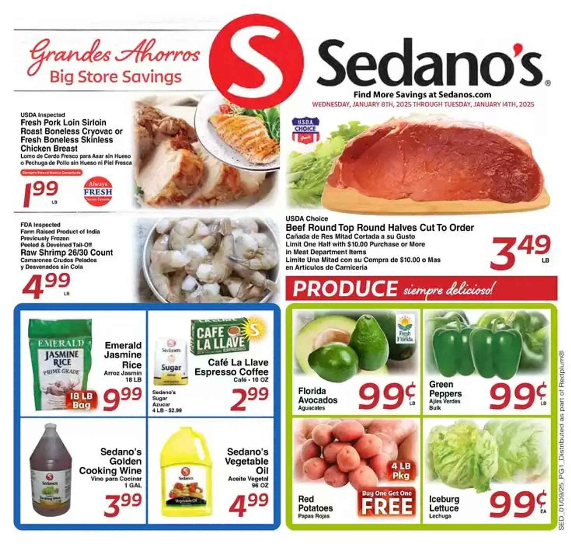 Sedanos weekly ad - 1