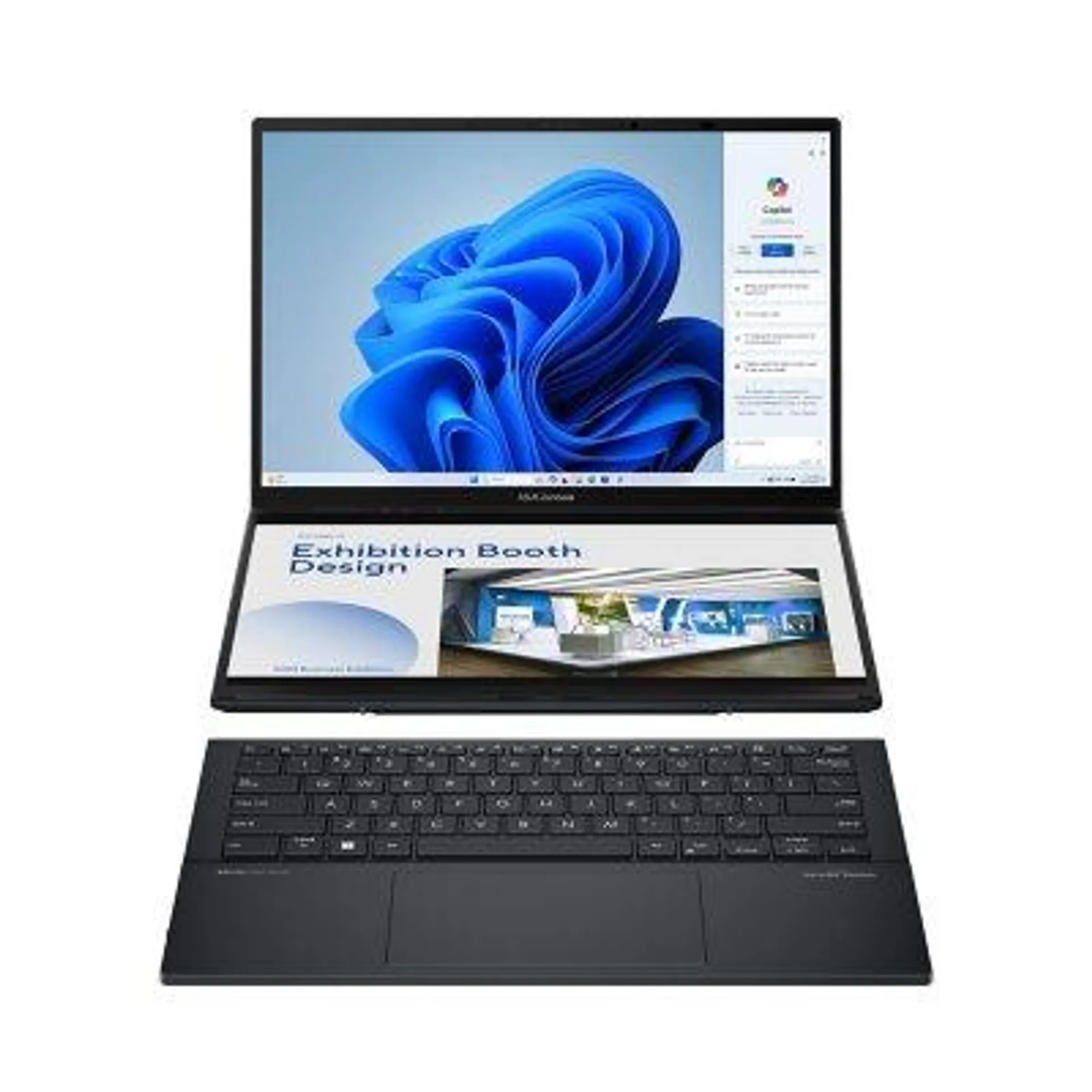 ASUS Zenbook DUO 14" FHD OLED Dual Touchscreen Windows Laptop | Intel Core Ultra 7 | 16GB RAM | 1TB SSD | 2-Year Warranty + 1-Year Accidental Damage Protection