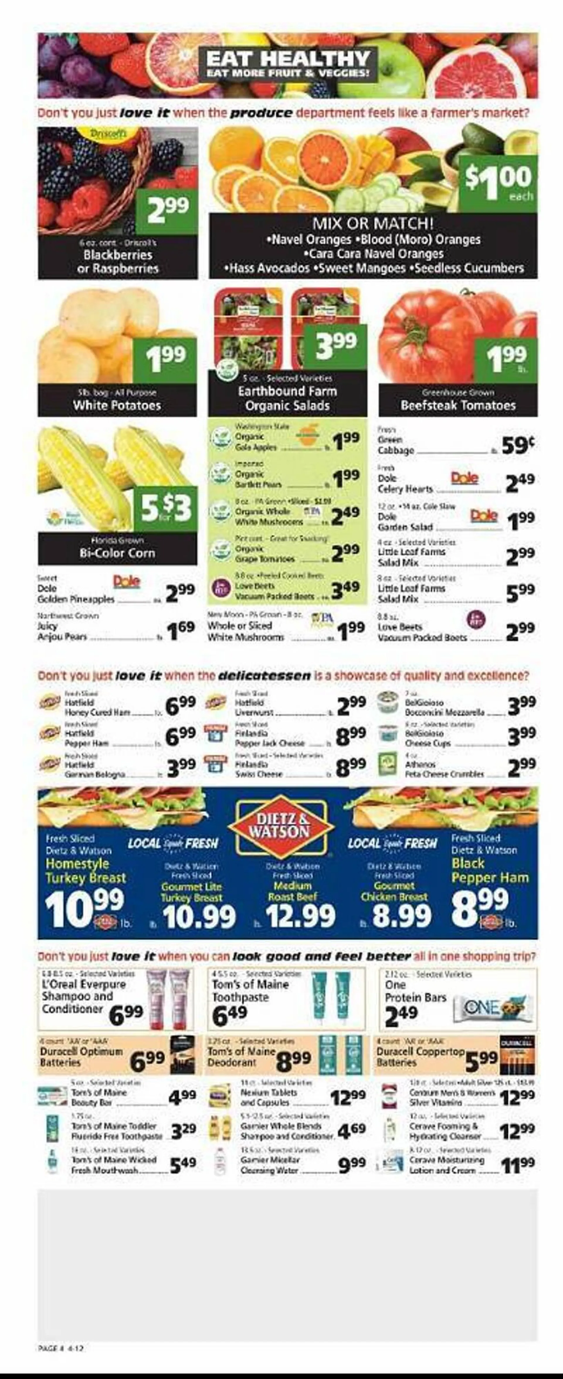 Weekly ad George's Market Weekly Ad from April 12 to April 18 2024 - Page 4