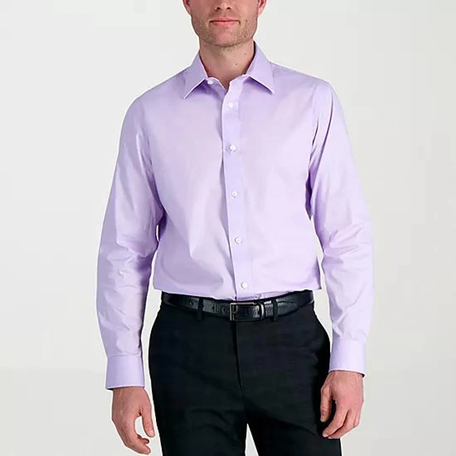 new! Haggar® Men's Premium Comfort Classic Fit Dress Shirt