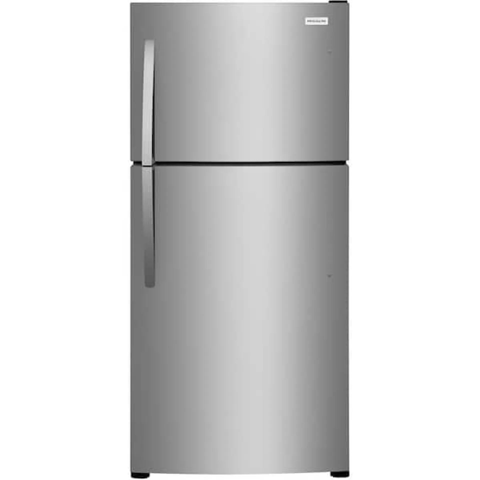 30 in. 20 cu. ft. Freestanding Top Freezer Refrigerator in Stainless Steel Energy Star