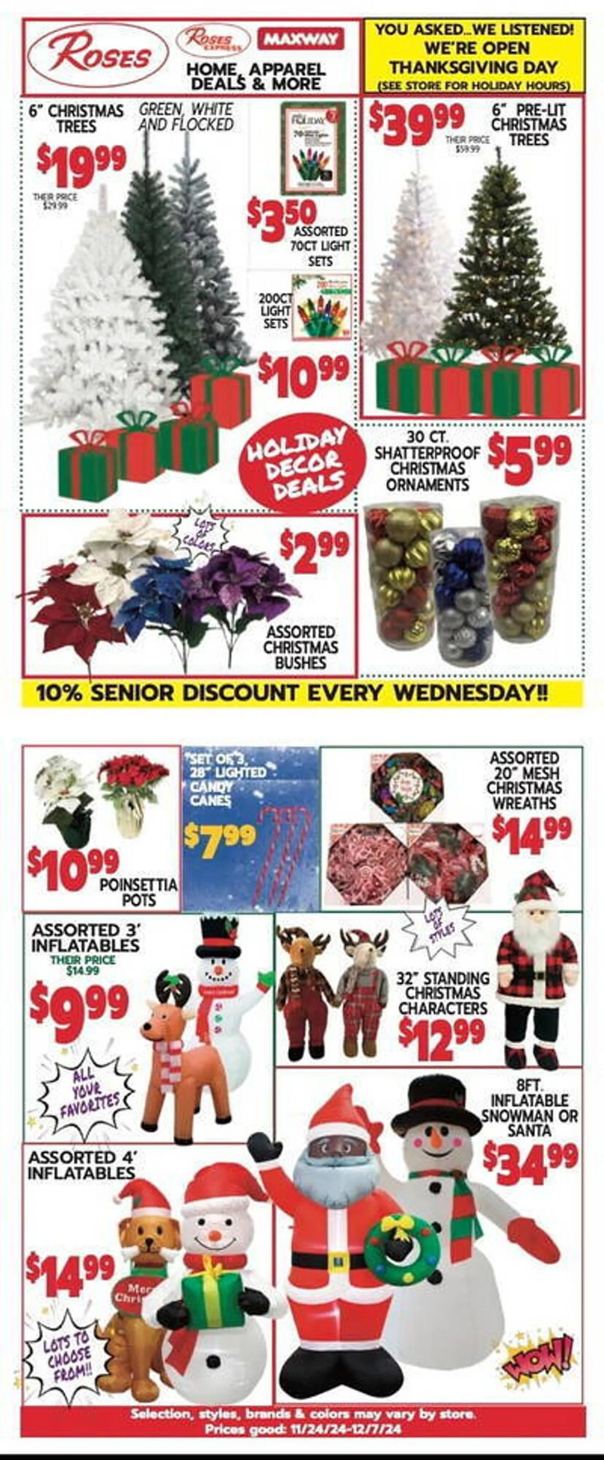 Roses Discount Store Weekly Ad - 1