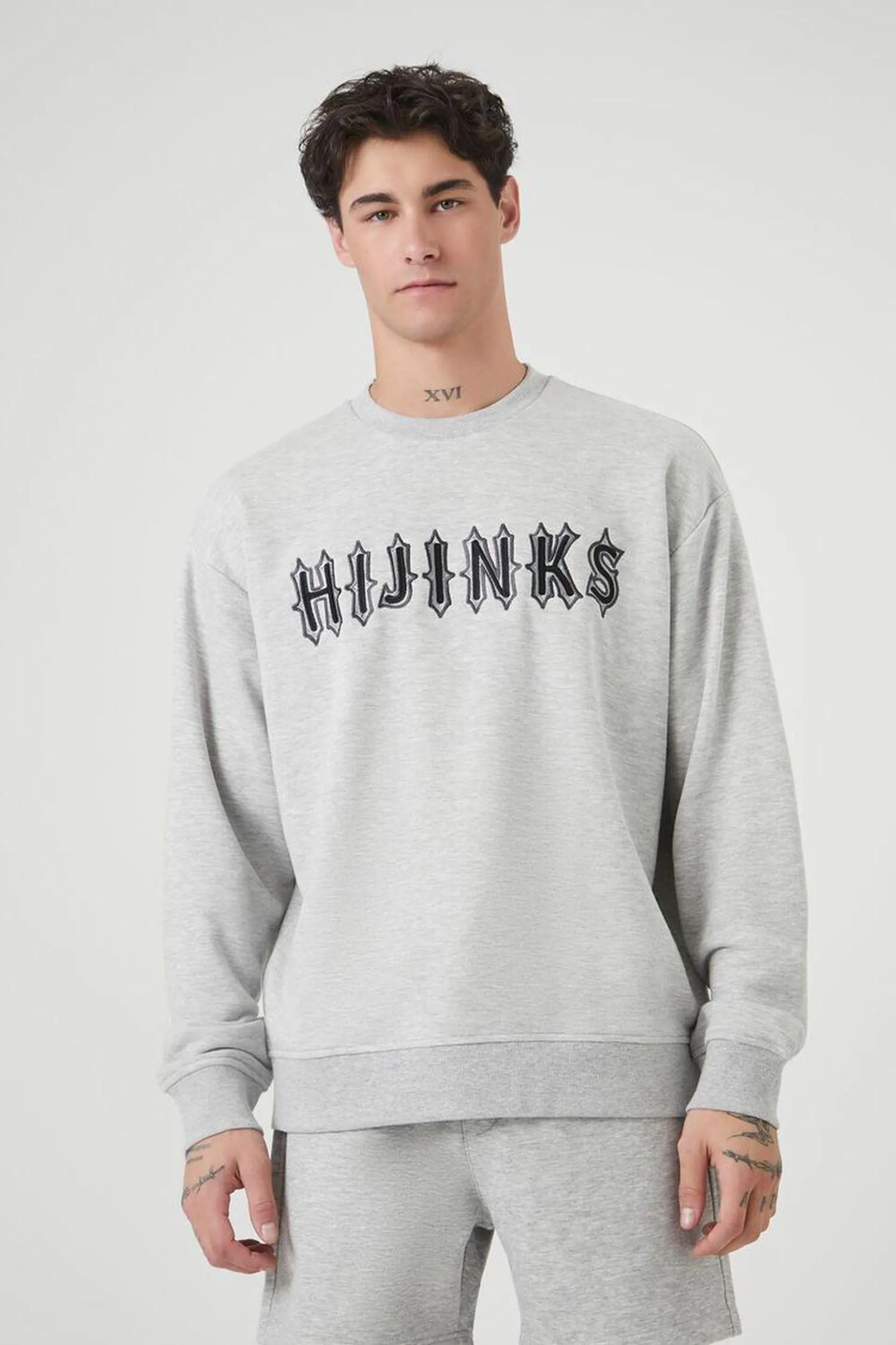 Embroidered Hijinks Pullover