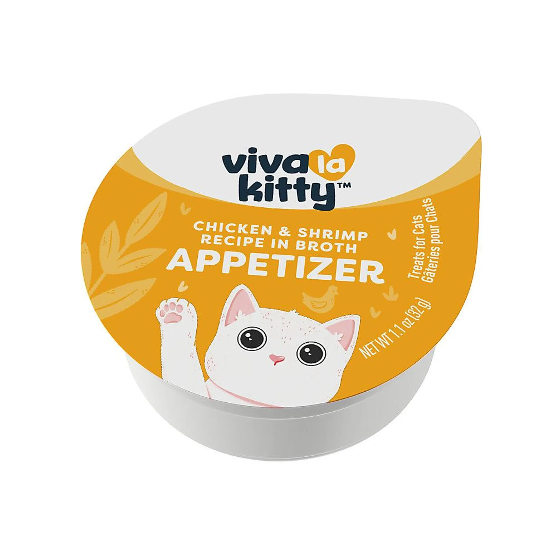 Viva La Kitty® Appetizer Cat Treat - Grain Free, High Protein