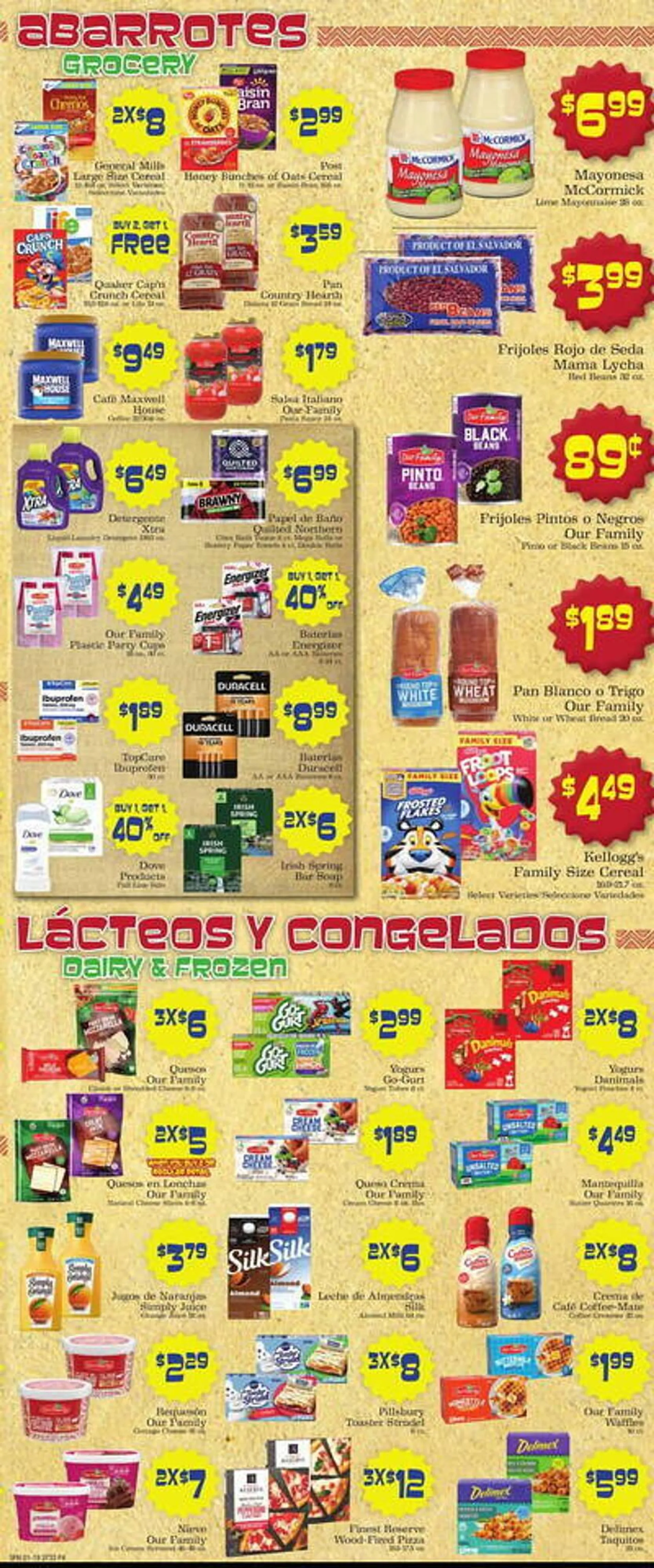 Catálogo de Supermercado Nuestra Familia Weekly Ad 19 de enero al 25 de enero 2025 - Página 4