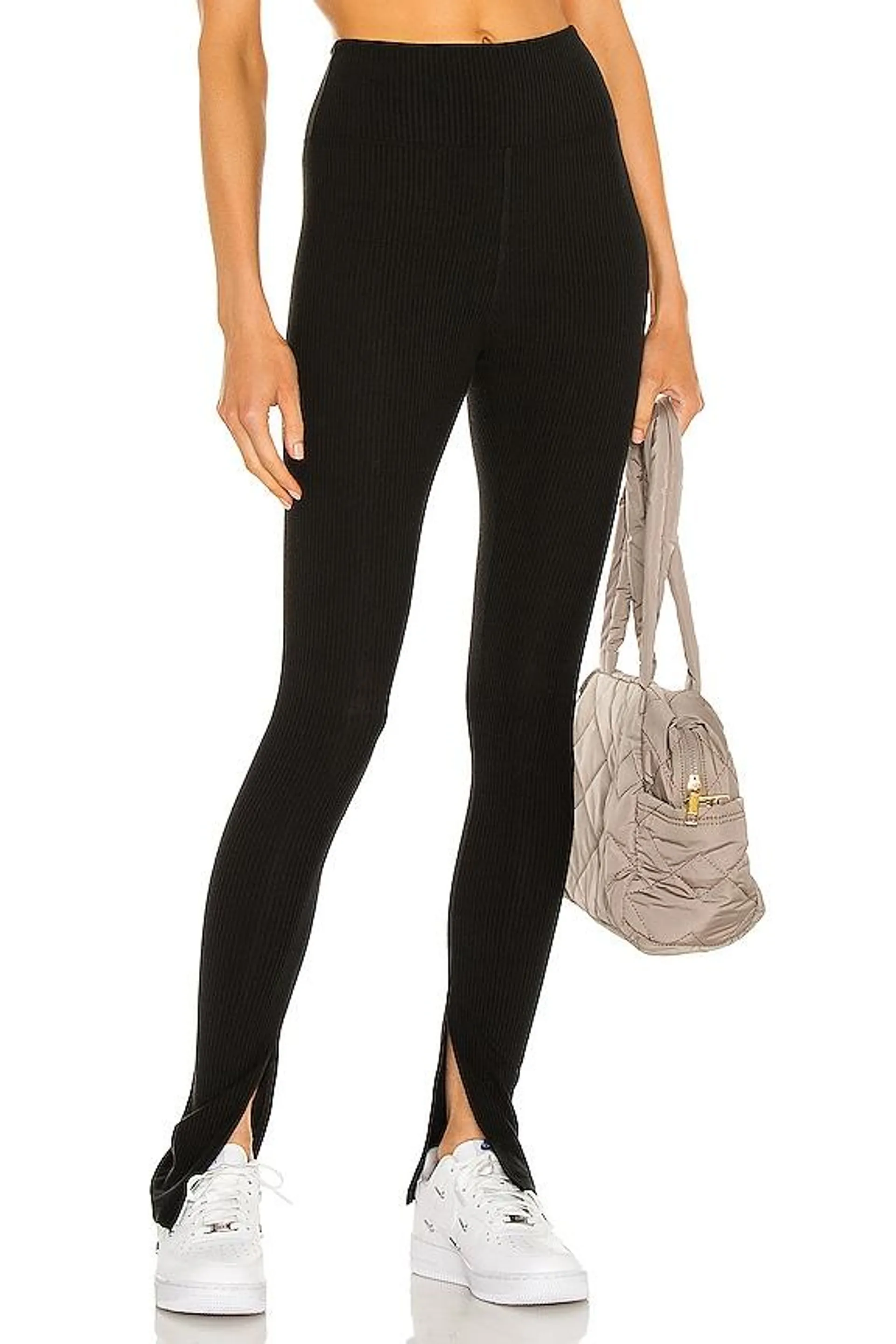 favorite YEAR OF OURS 9 To 5 Slit Pant in Black