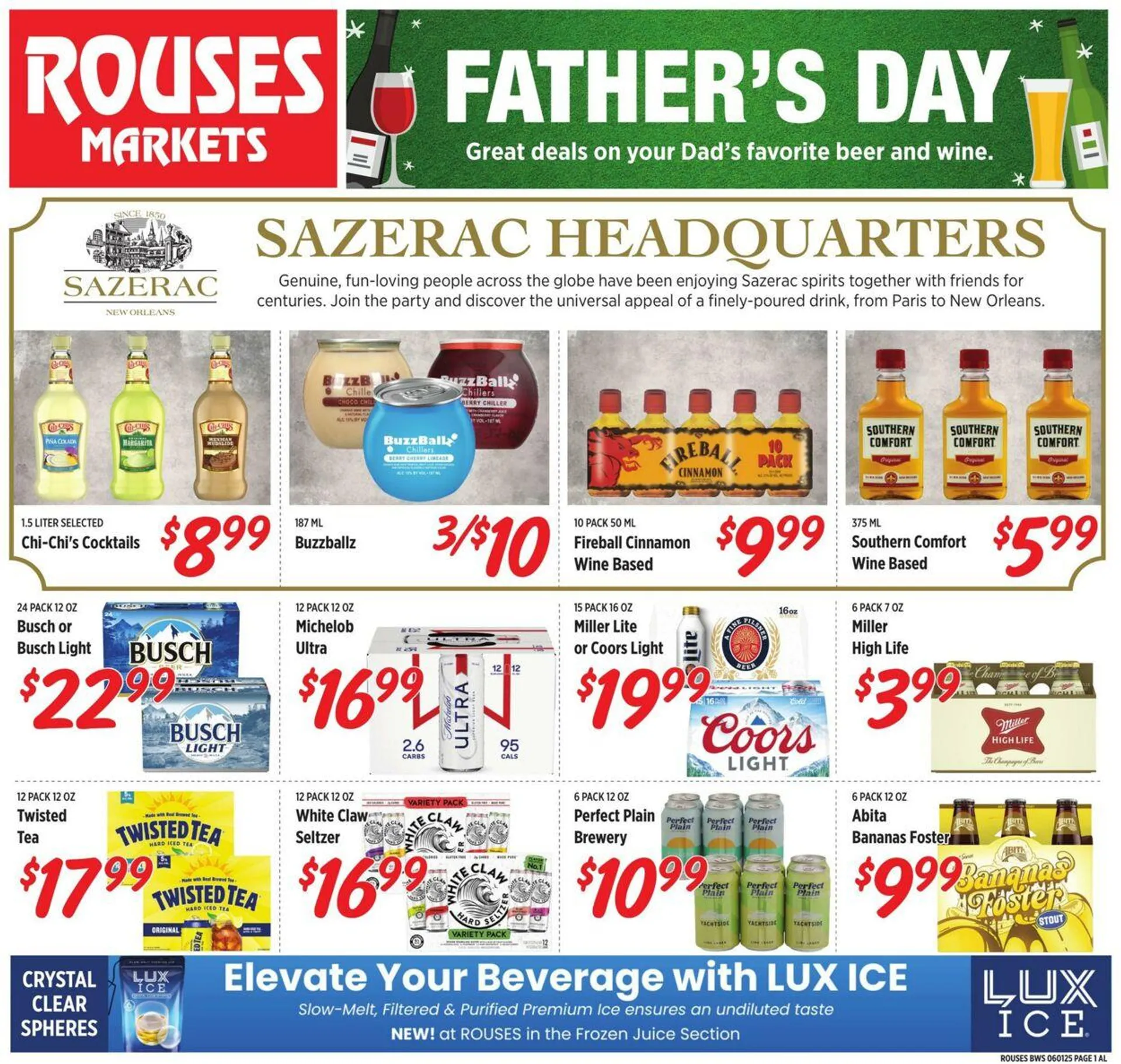 Weekly ad Rouses Current weekly ad from May 28 to June 25 2025 - Page 1