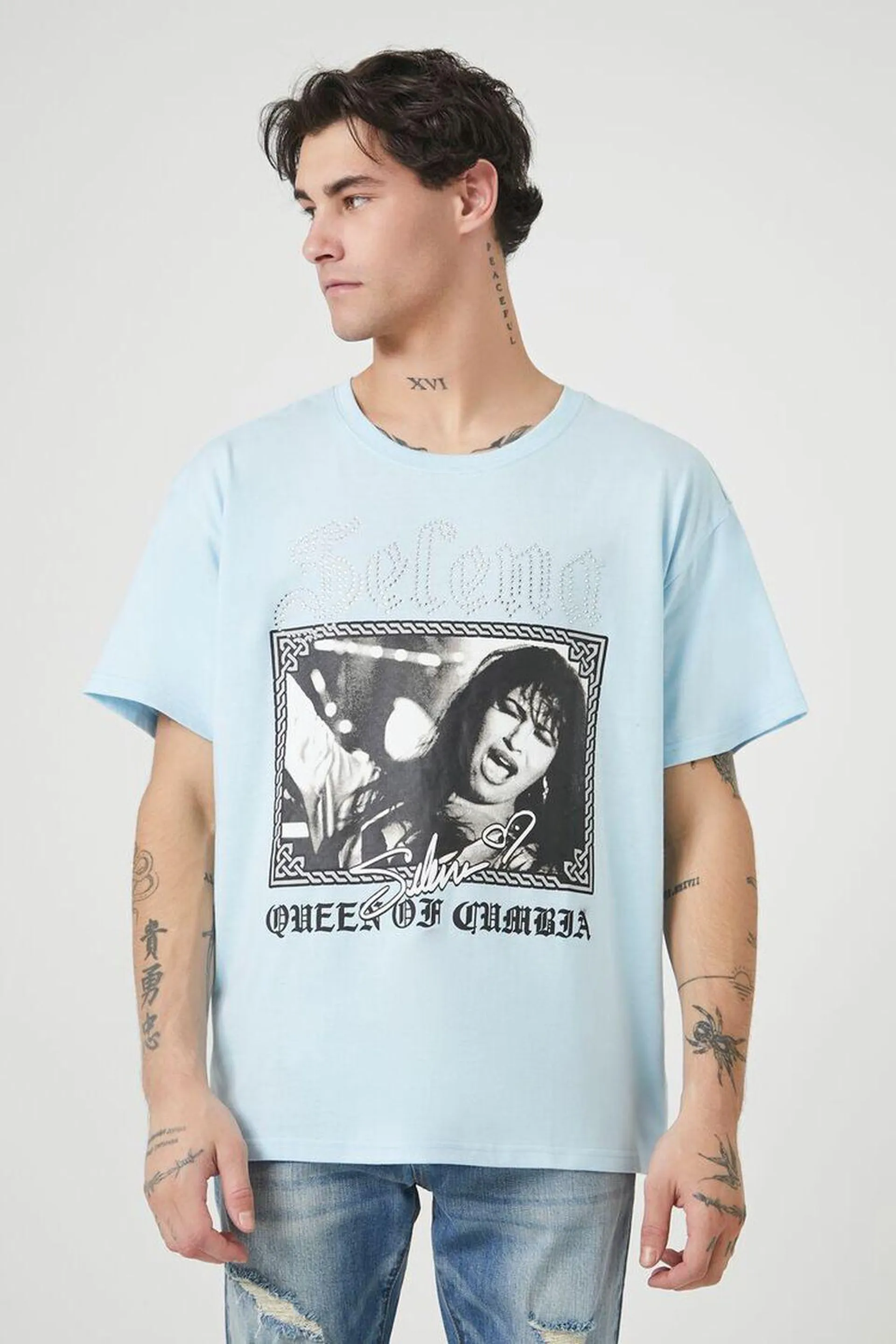 Rhinestone Selena Graphic Tee