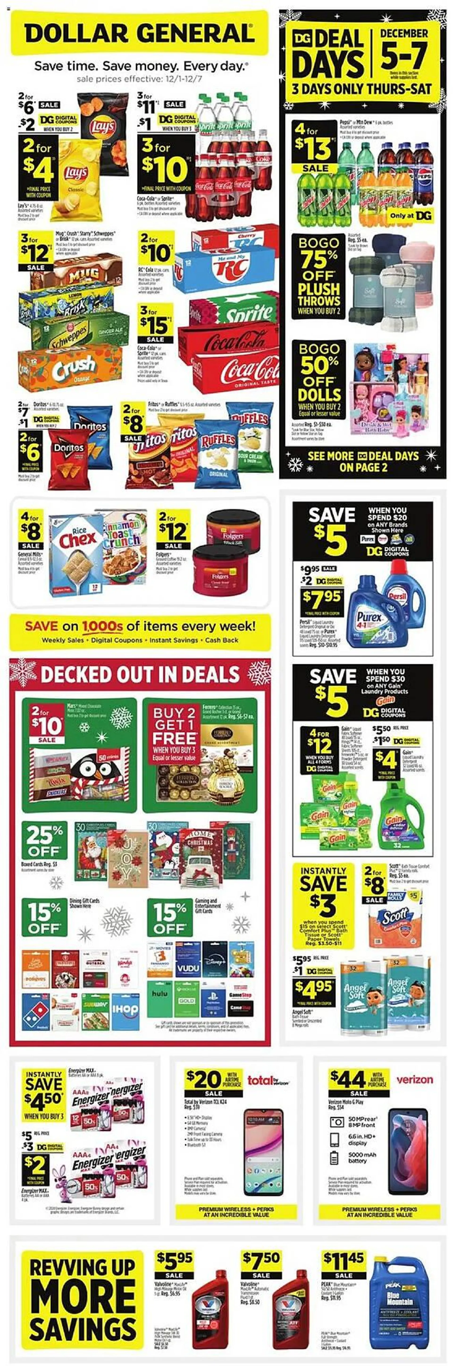 Dollar General Weekly Ad - 1