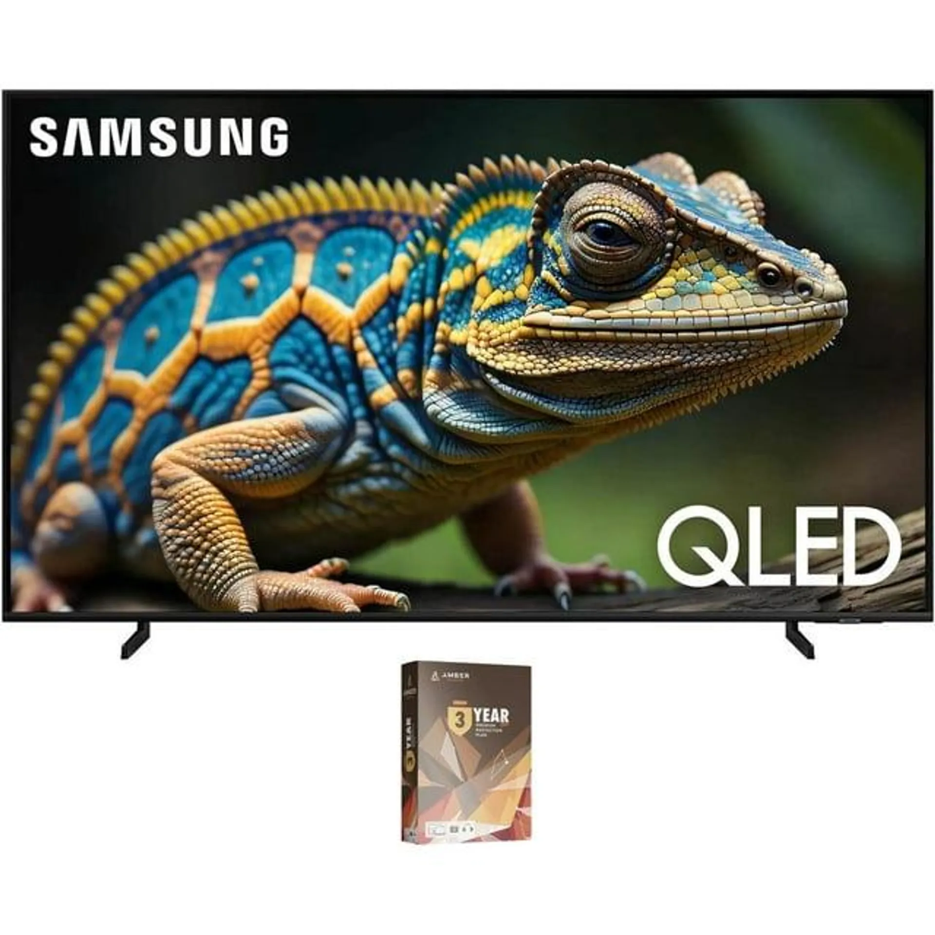 Samsung QN32Q60DAFXZA 32 Inch Q60D QLED 4K Smart TV with Quantum HDR and 3 Year Amber Protection Plan (2024)