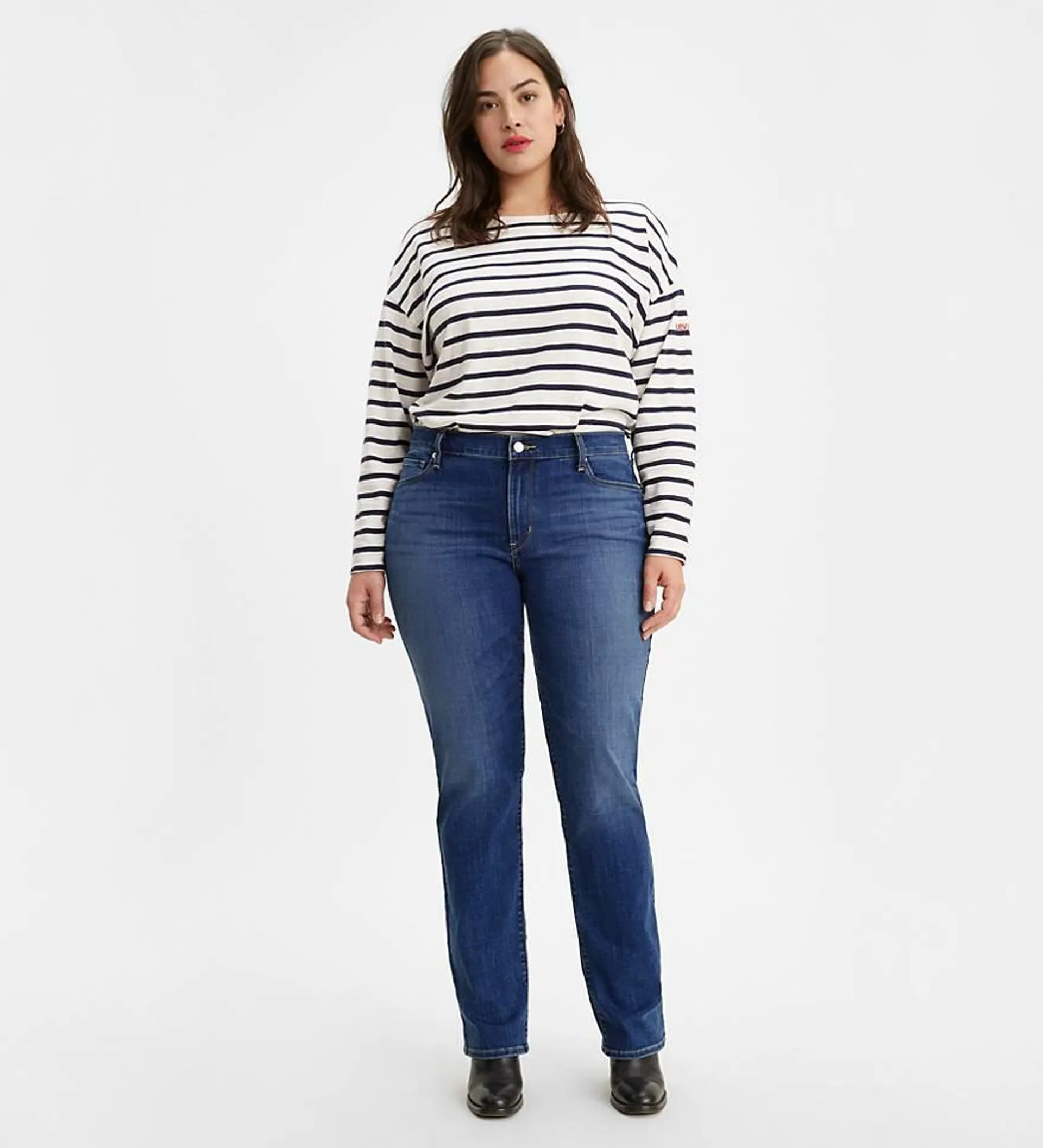 Classic Straight Women's Jeans (plus Size)