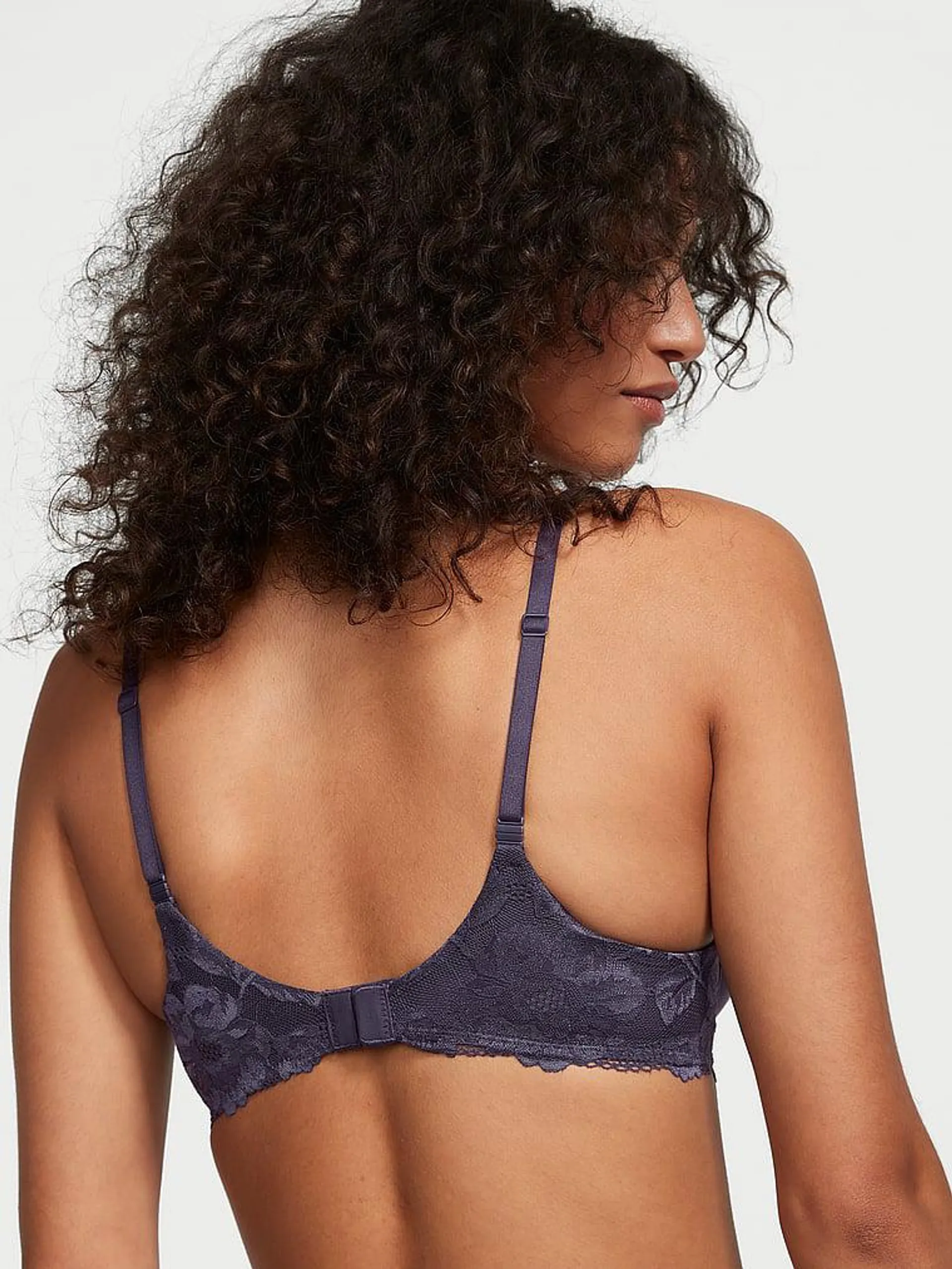 Perfect Shape Push-Up Lace-Trim Bra