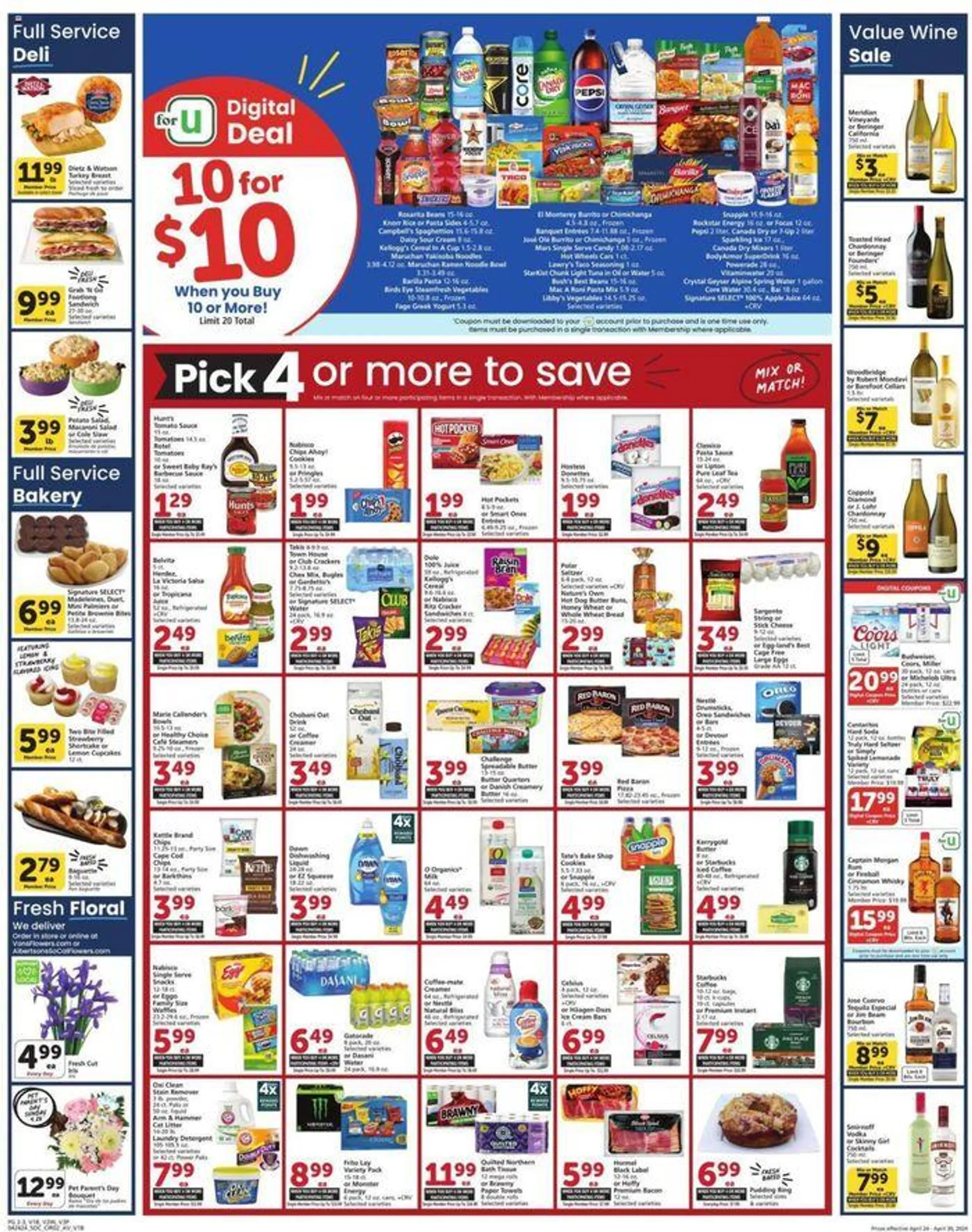 Vons weekly ad - 2