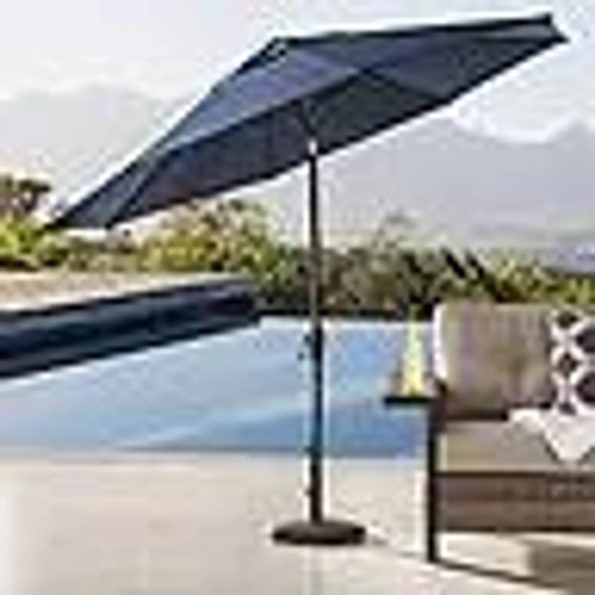 Member's Mark Premium 10' Sunbrella Market Umbrella, Choose Color