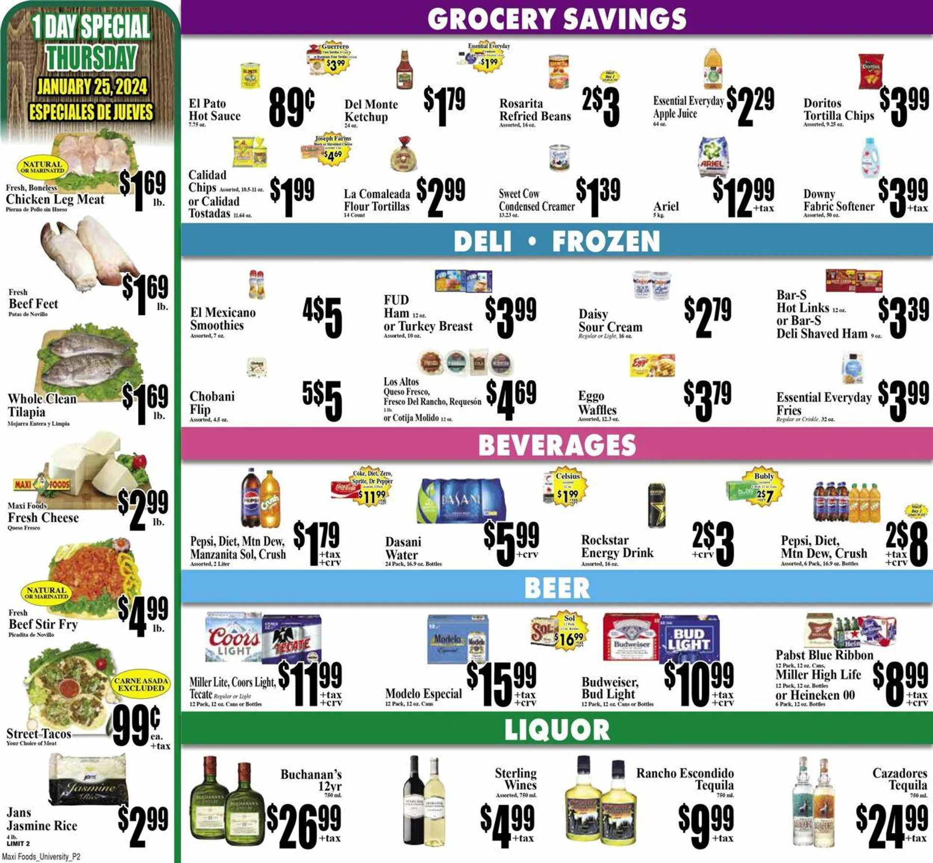 Weekly ad Maxi Foods from January 24 to January 30 2024 - Page 3