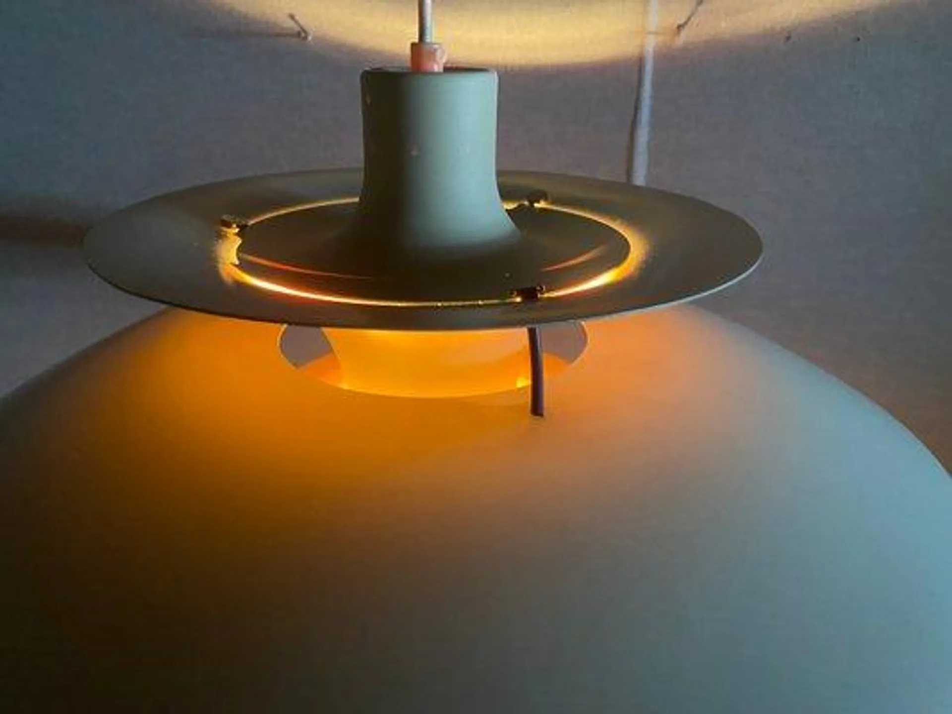 Danish Ph5 Hanging Lamp by Poul Henningsen for Louis Poulsen, 1980s