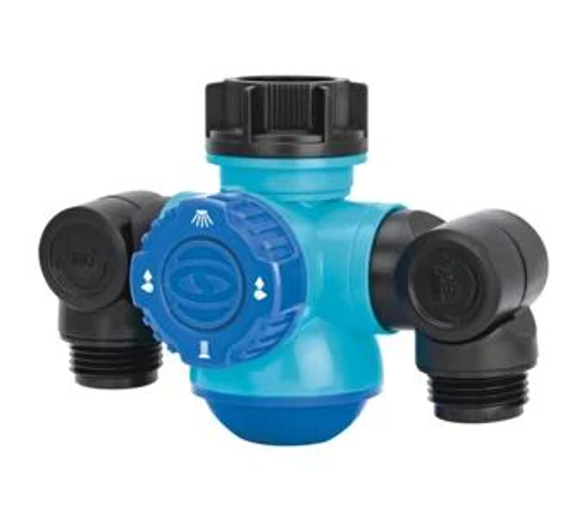 Aqua Joe Multi-Function Dual Faucet and Hose Connector