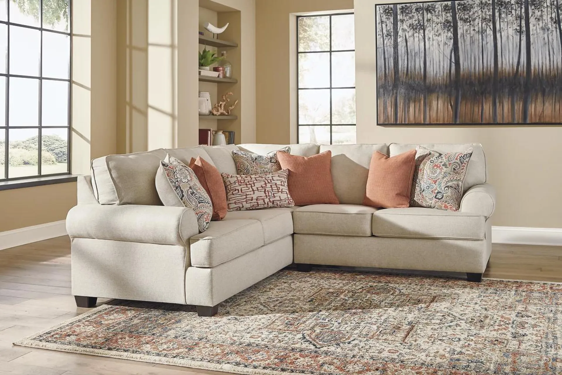 Amici 2-Piece Sectional