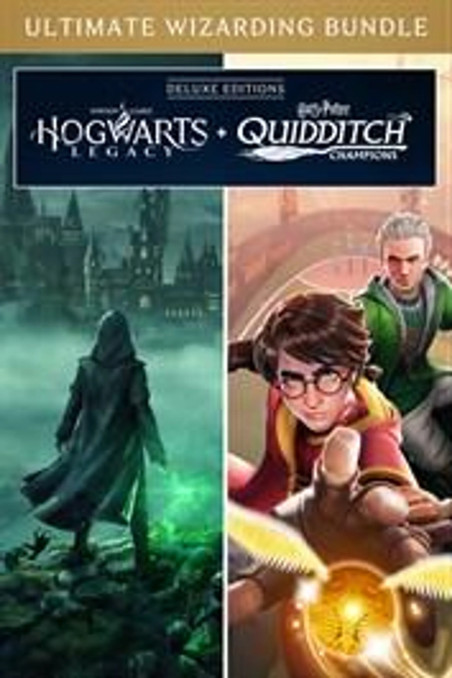 Hogwarts Legacy + Harry Potter: Quidditch Champions Deluxe Editions Bundle