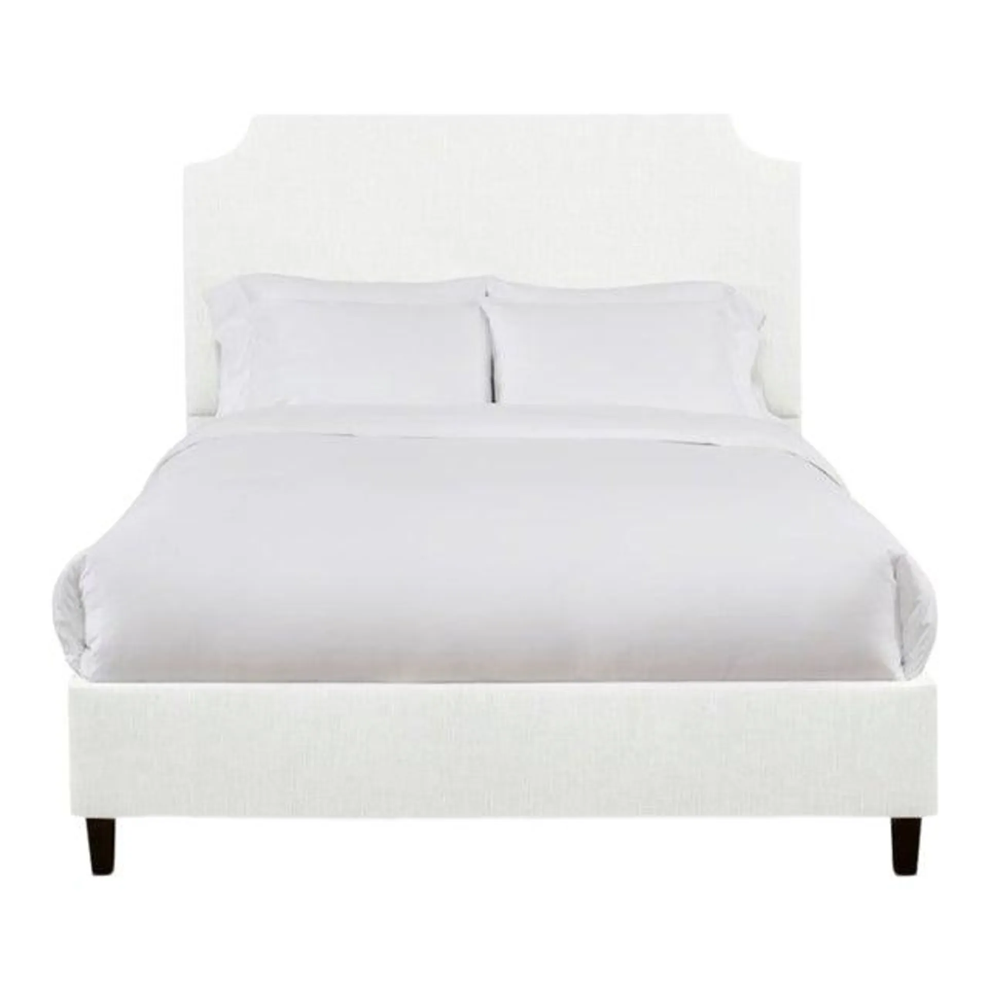 Reagan Full/Double Bedframe, Ivory Linen