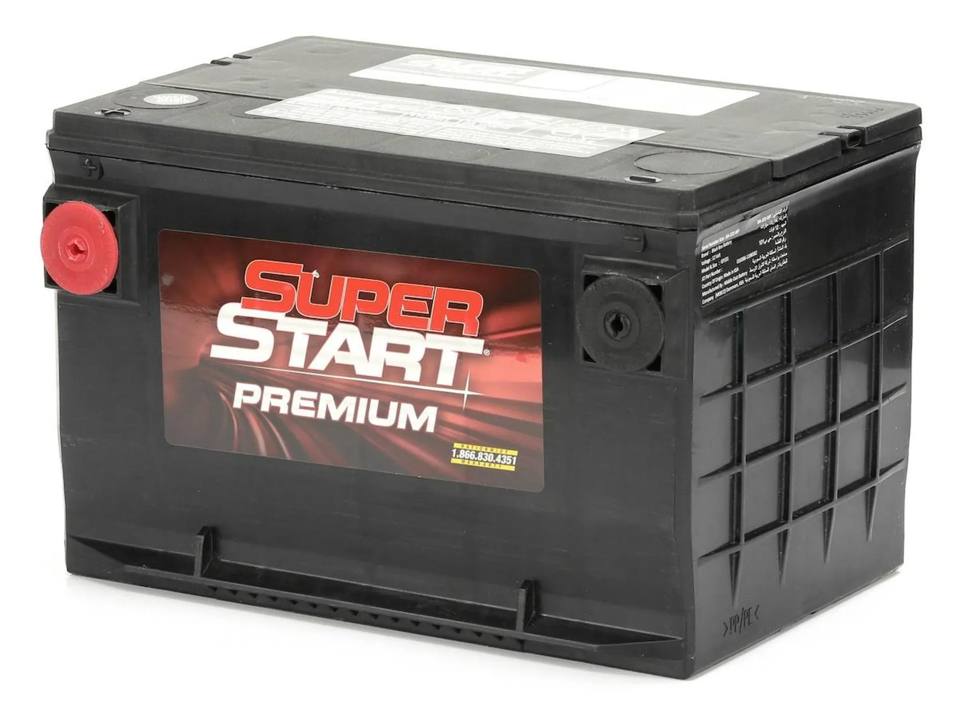 Super Start Premium Standard Flooded Side Post Battery Group Size 101 - 101PRMJ