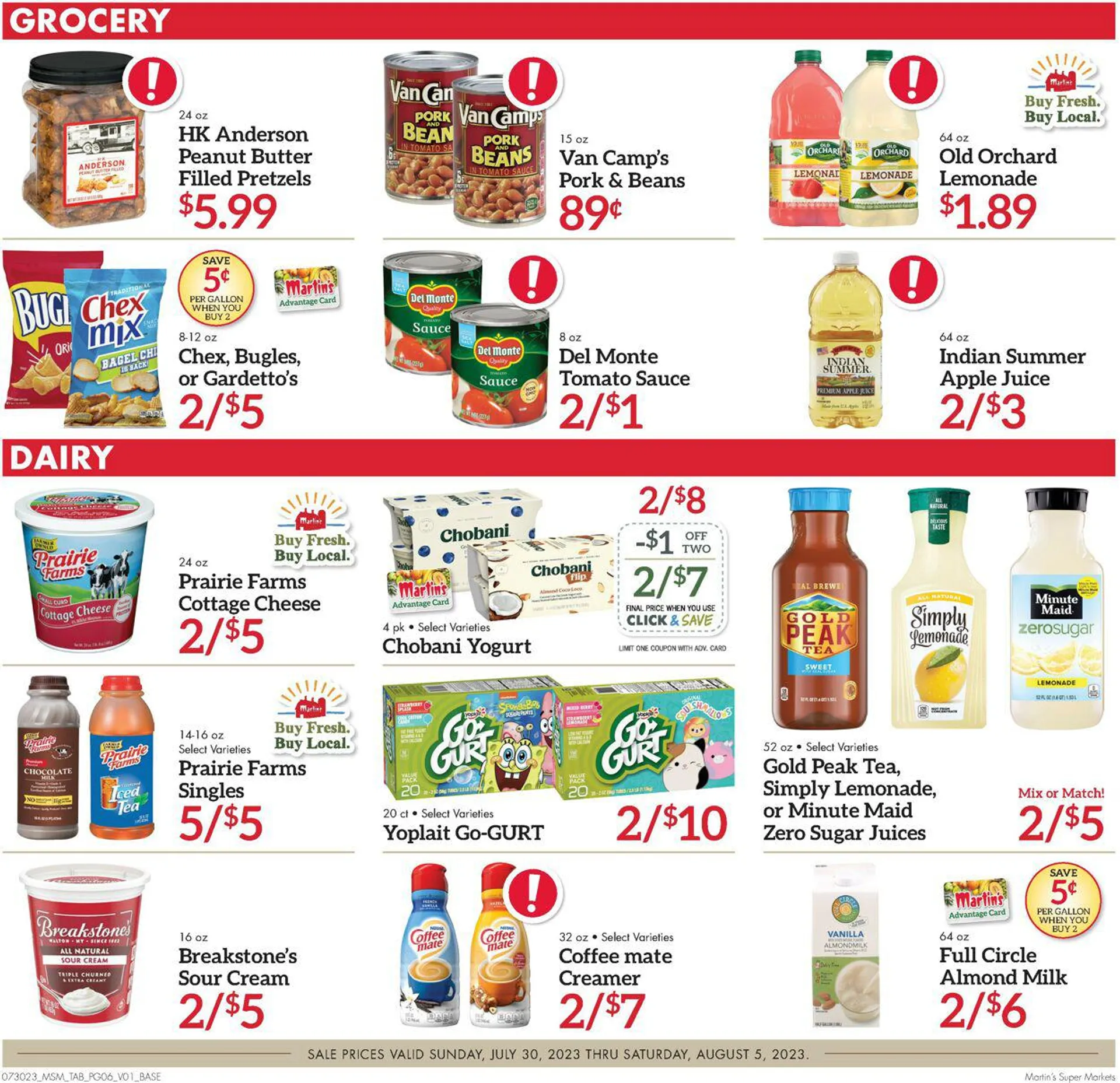 Weekly ad Martin’s Current weekly ad from July 30 to August 5 2023 - Page 6