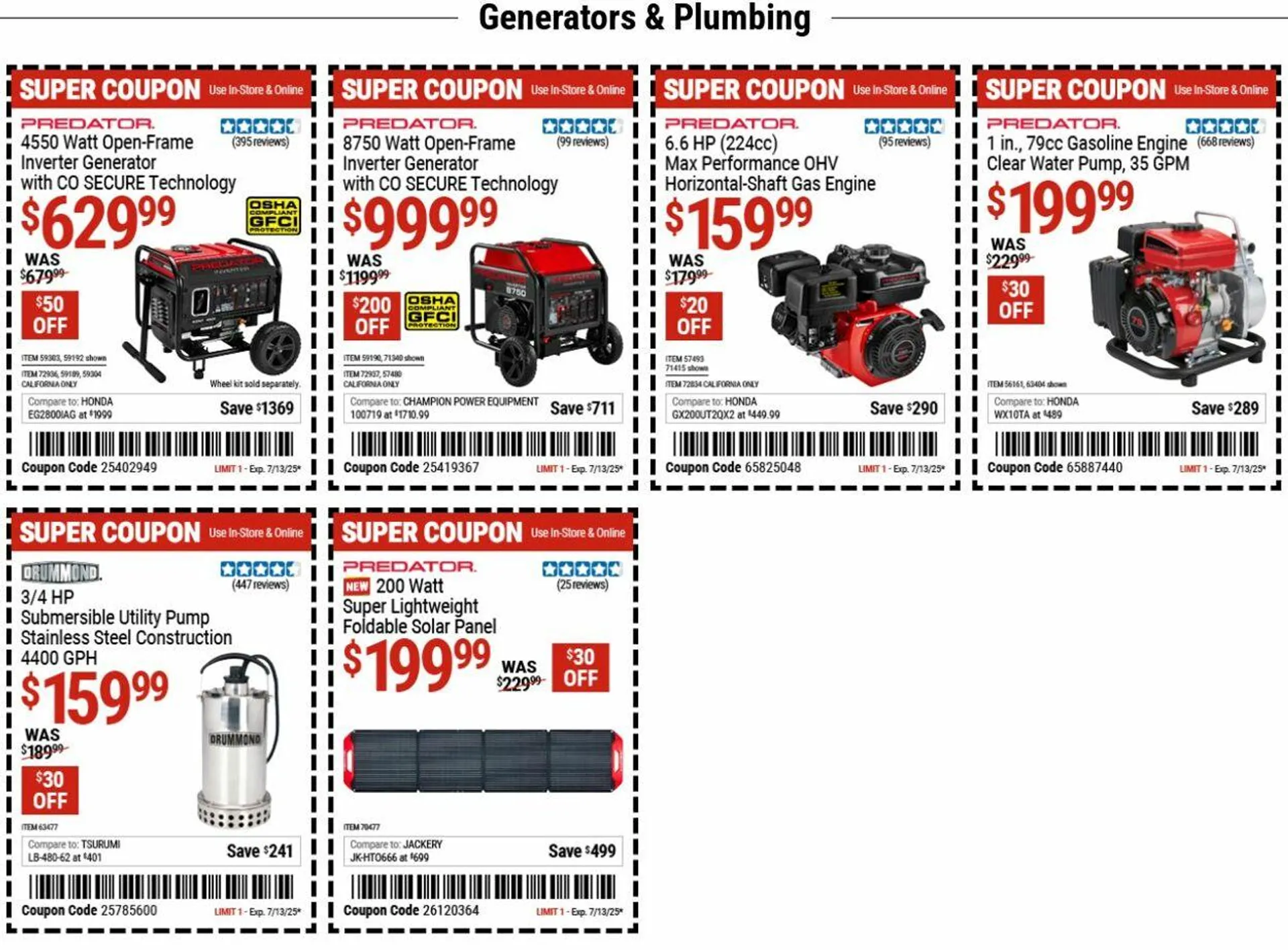 Weekly ad Harbor Freight from June 30 to July 9 2025 - Page 3