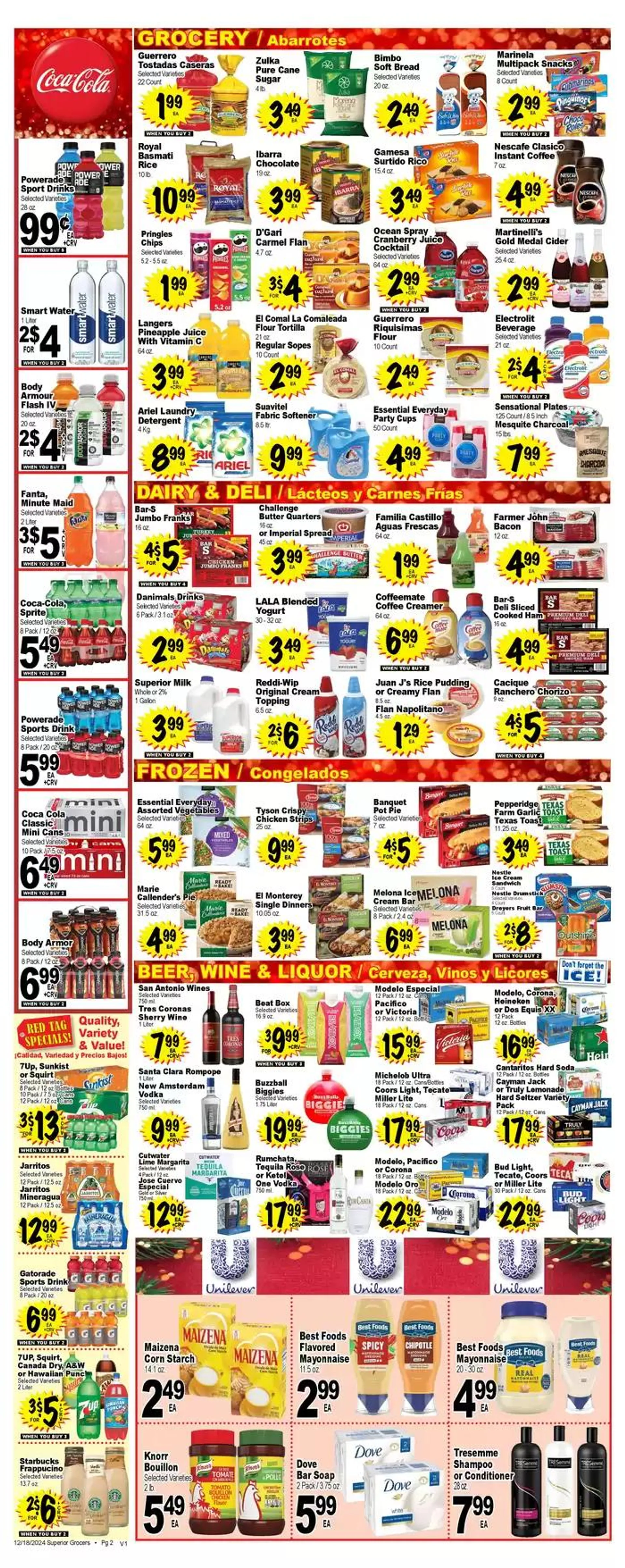 Weekly ad Weekly specials Superior Grocers from December 18 to December 24 2024 - Page 2