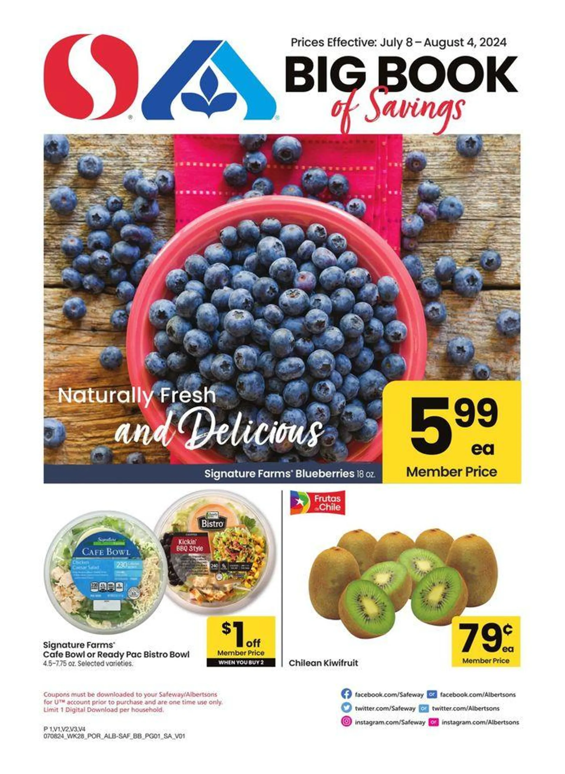 Weekly ad Big Book Of Savings from July 11 to August 4 2024 - Page 1